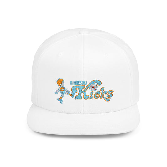 Minnesota Kicks of the NASL Design Snapback Cap - Old School Male 