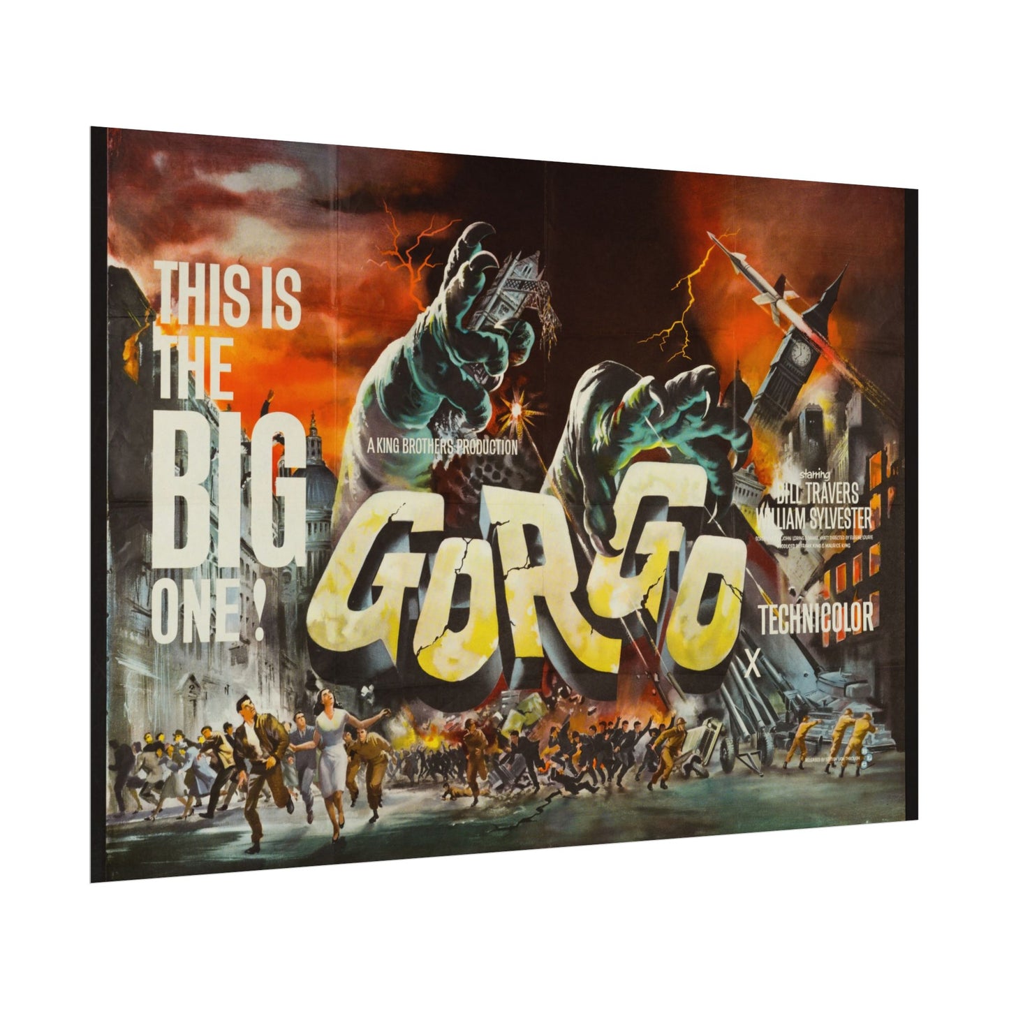 Poster Print - Gorgo Classic Film Poster