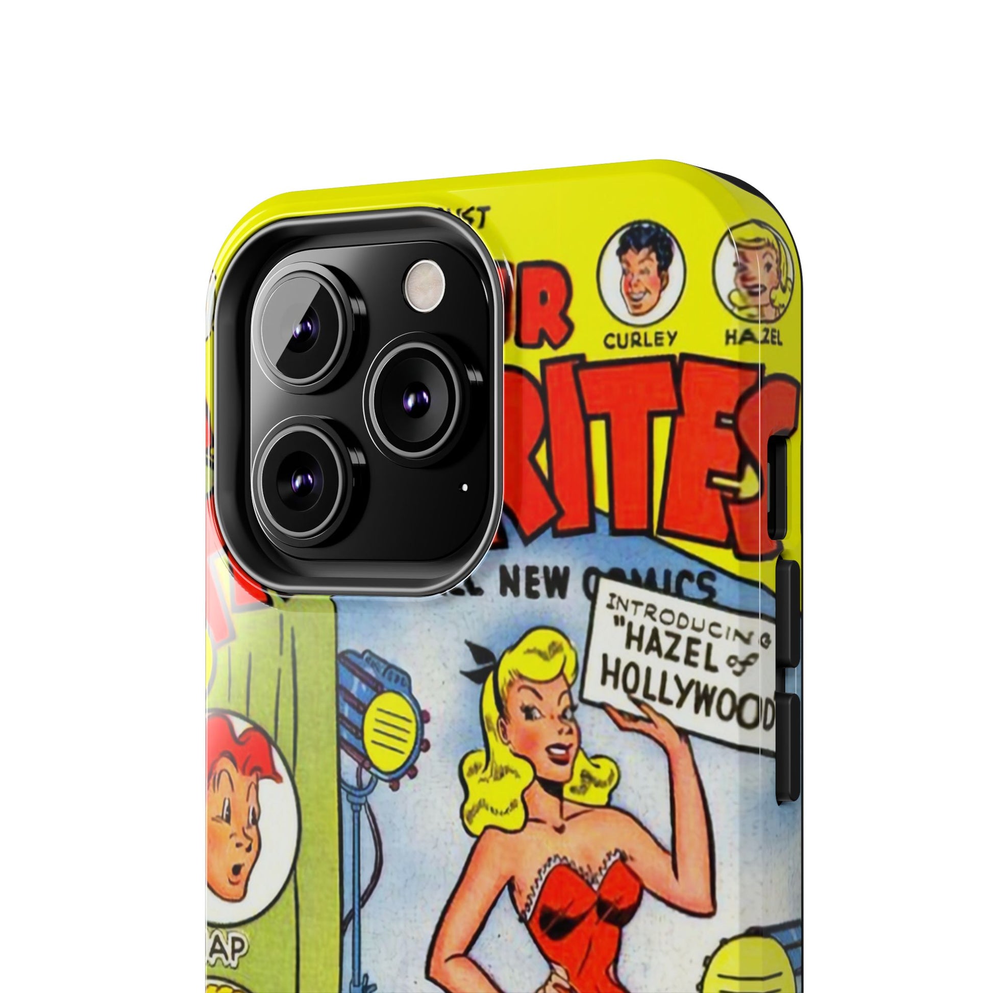 Vintage Comic Book Phone Case - Retro Art Design - Old School Male 