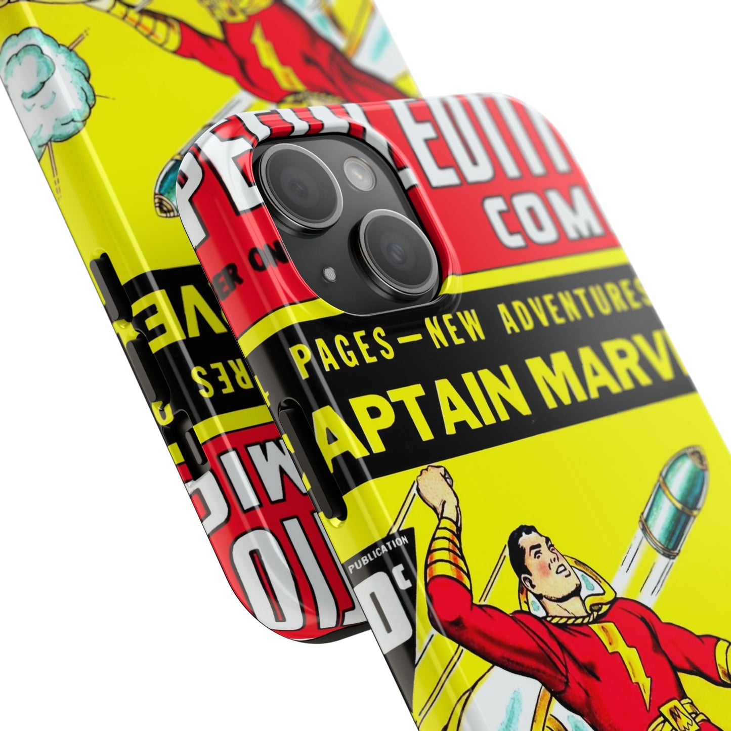 Vintage Captain Marvel Comic Tough Phone Cases