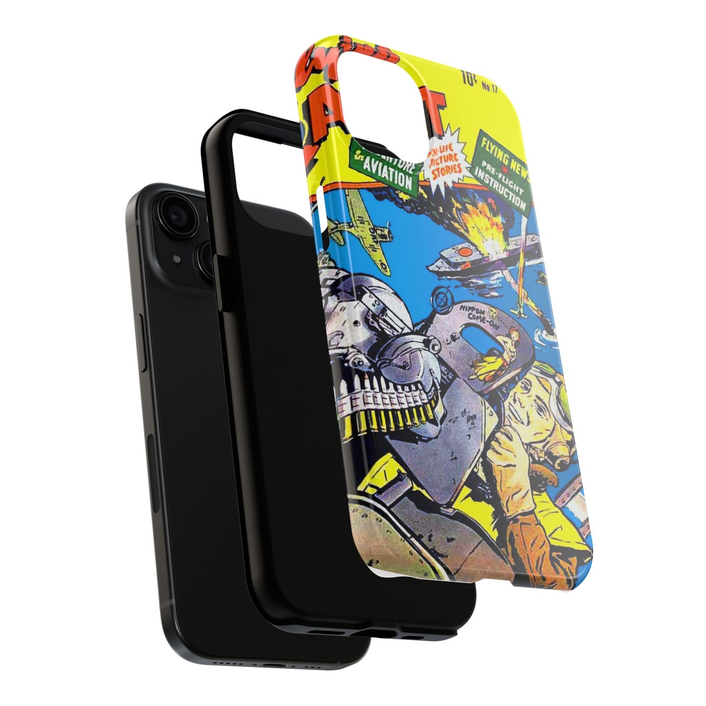 Vintage Comic Art Tough Phone Cases