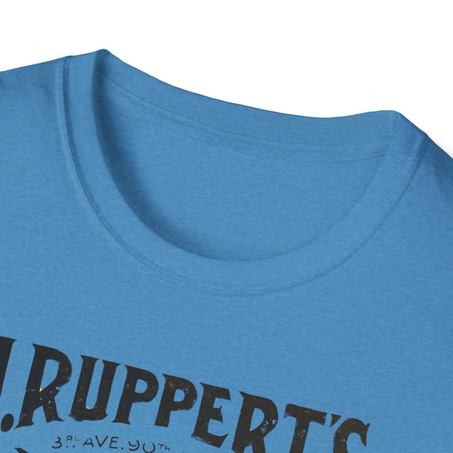 Retro Vintage J Rupperts Brewery T-Shirt - 100% Cotton Classic Fit for Beer Lovers