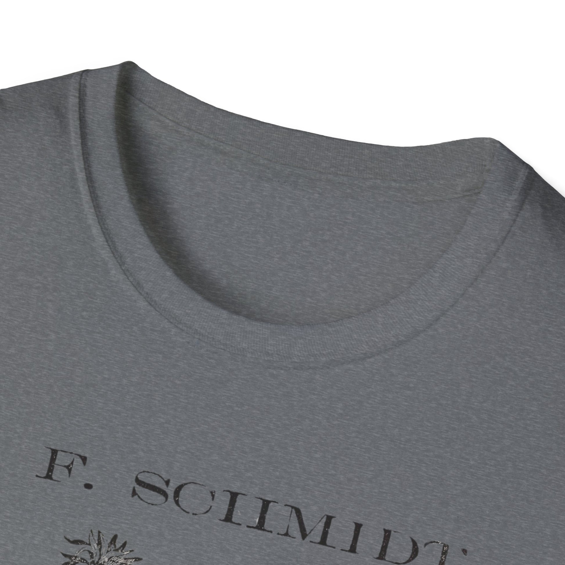 An appealing navy t-shirt flaunting the vintage C.F. Schmidt Lager Beer logo, an essential for any casual beer aficionado.