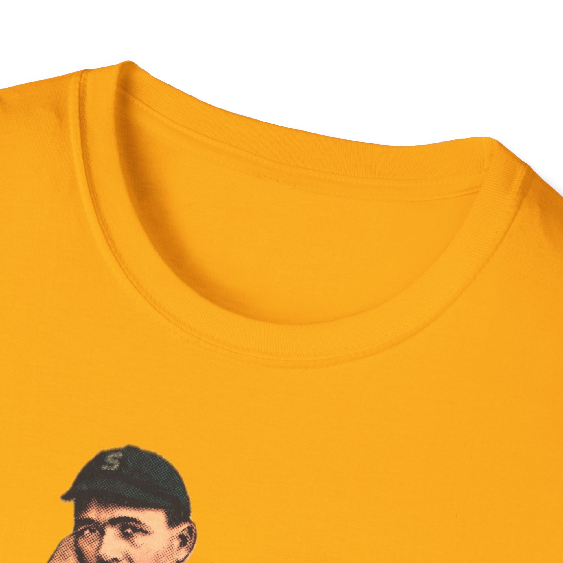 Retro Baseball Player T-Shirt - Old School Male 