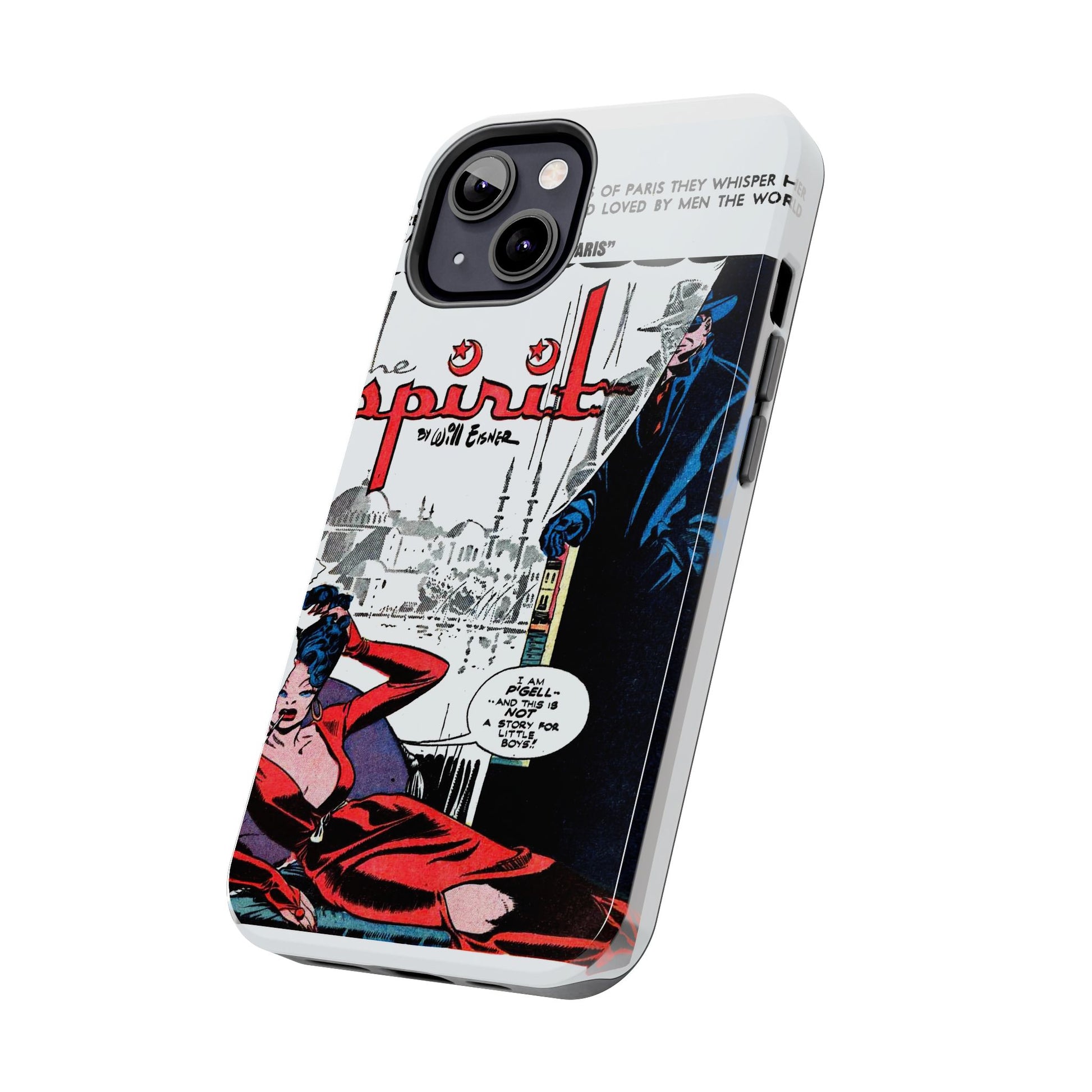 Vintage Spirit Comic Tough Phone Cases for Ultimate Protection - Old School Male 