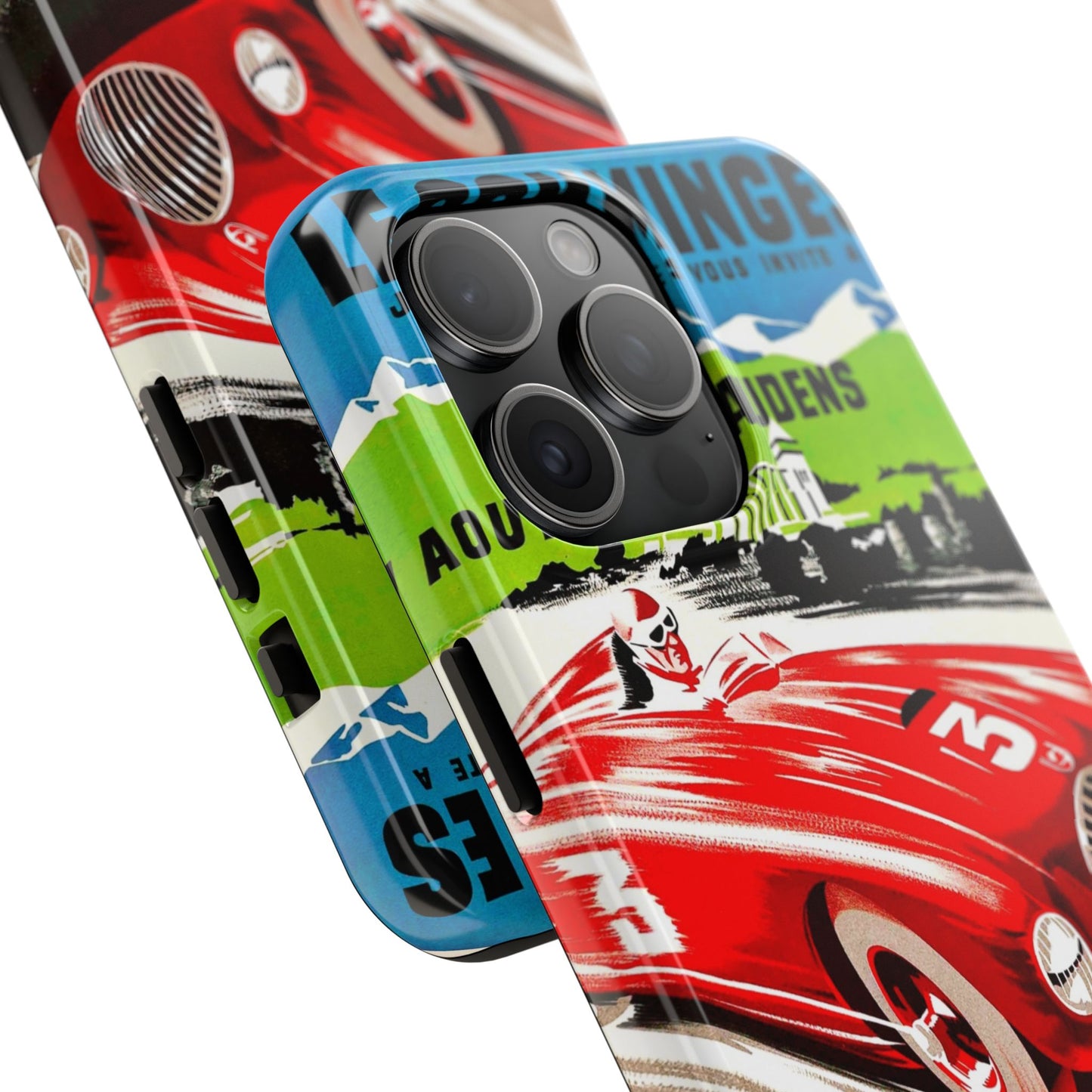 Vintage Racing Tough Phone Cases