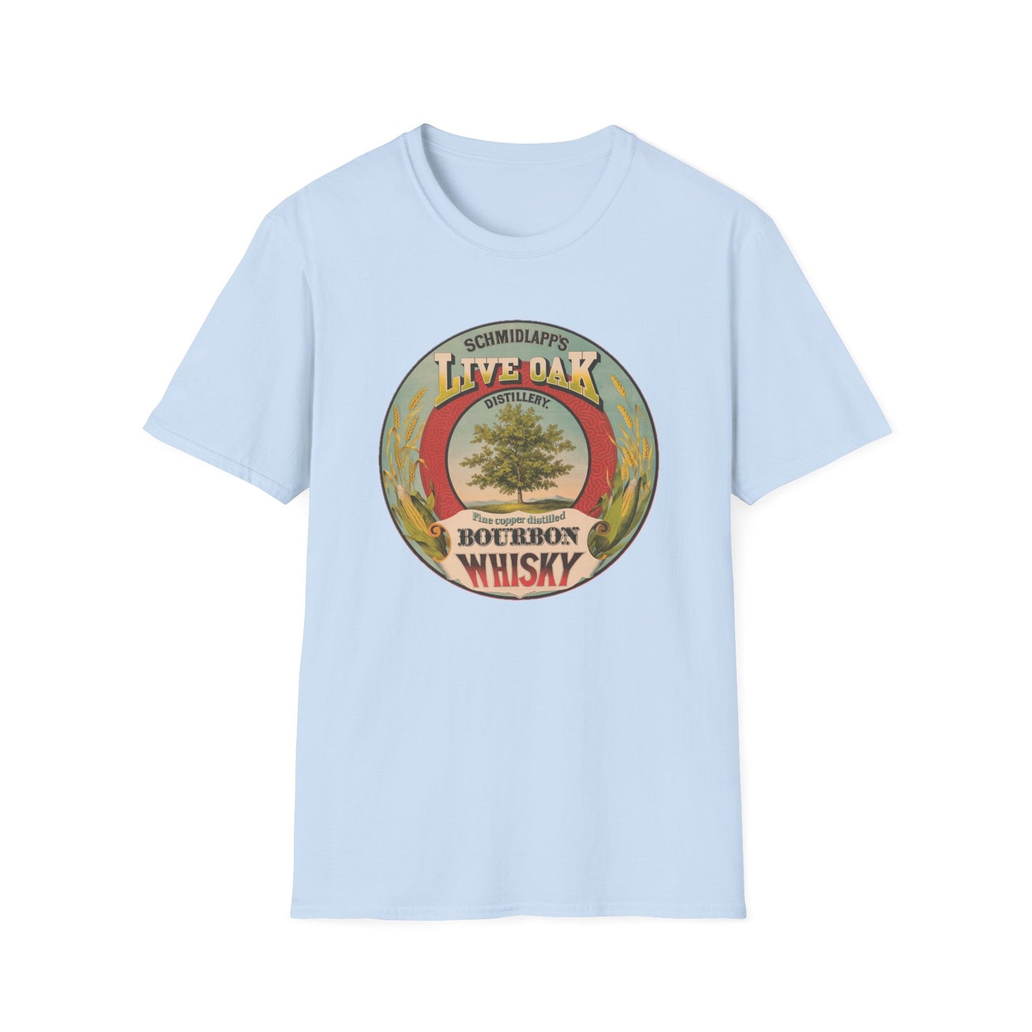 Vintage Live Oak Whiskey T-Shirt