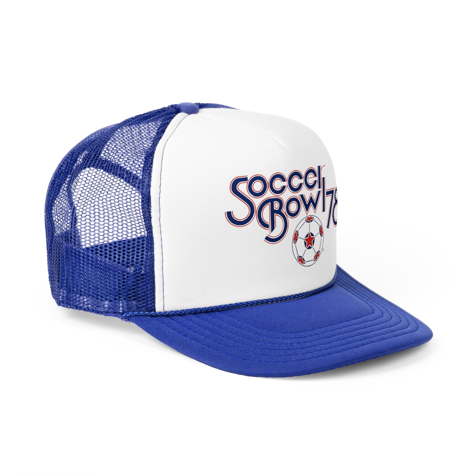 Retro Trucker Hat NASL Soccer Bowl 78 - Old School Male 