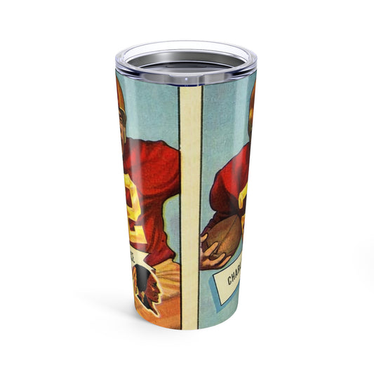 Retro Washington Redskins Charlie Justice 20oz Insulated Tumbler - Old School Male 