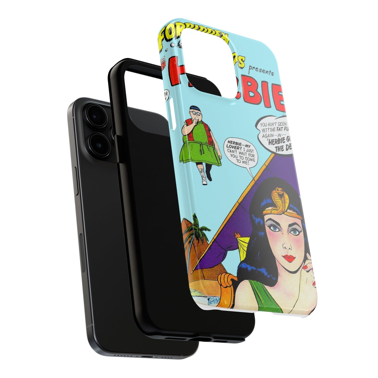 Vintage Forbidden Worlds Comic Art Phone Case