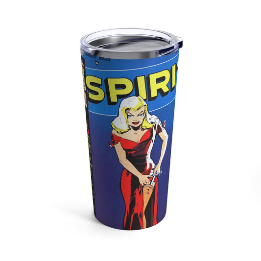 Vintage-Inspired Comic Book Tumbler 20oz - Old School Male 