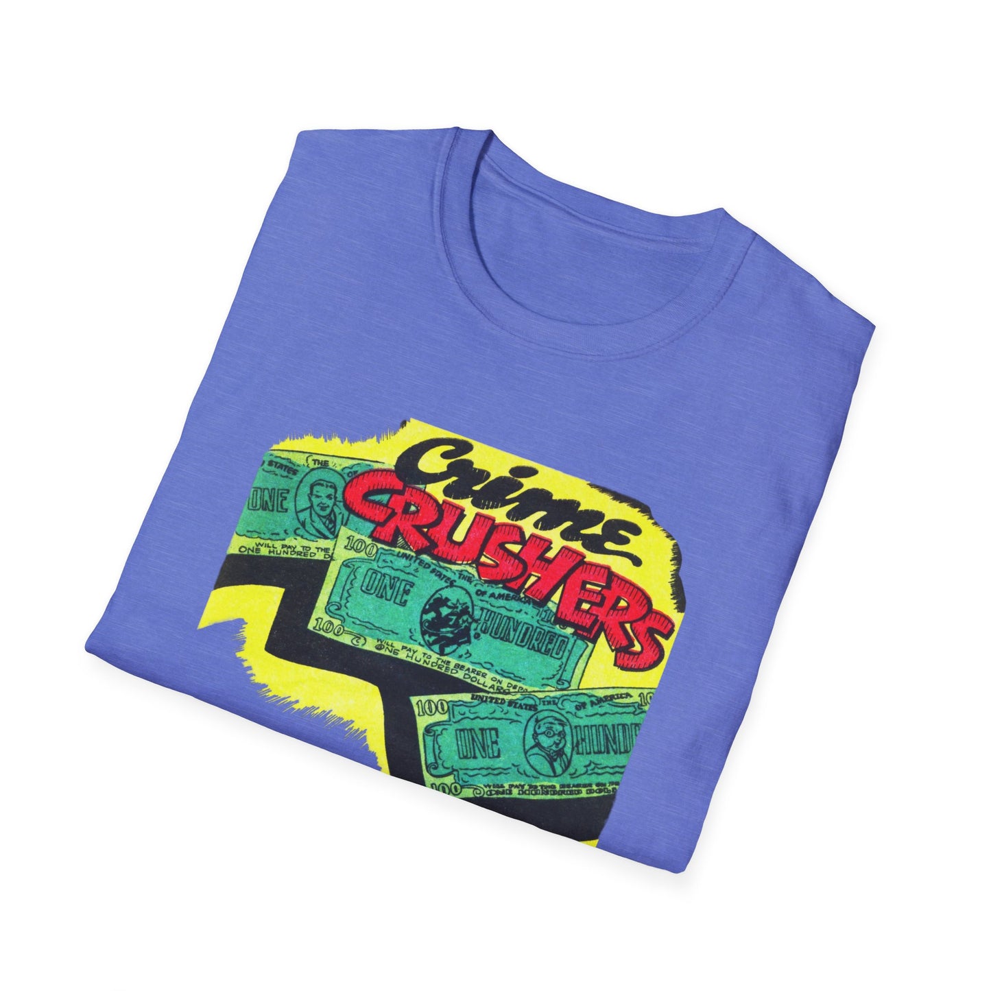 Retro Crime Crushers True Crime T-Shirt - Vintage Style Tee for Mystery Lovers