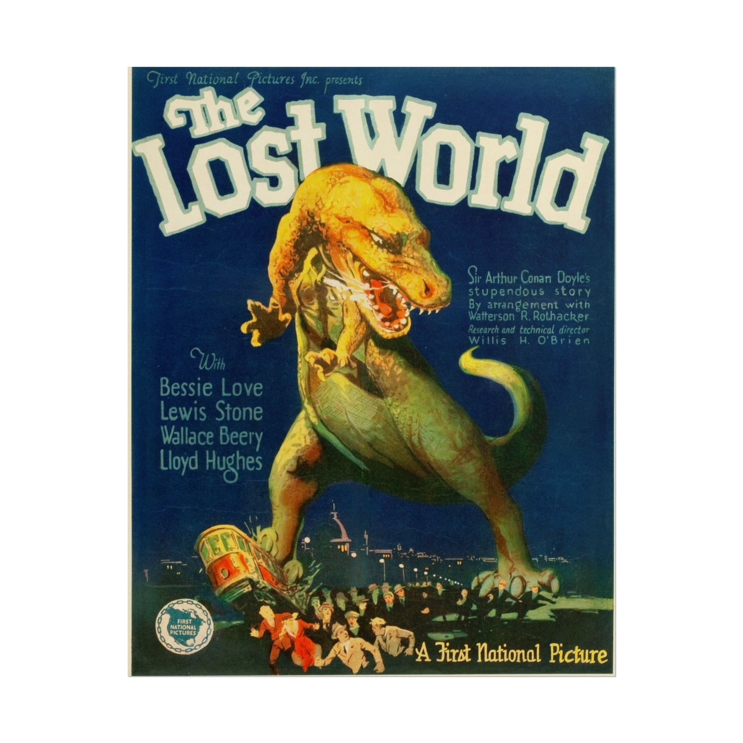 Vintage Lost World Movie Poster - Poster