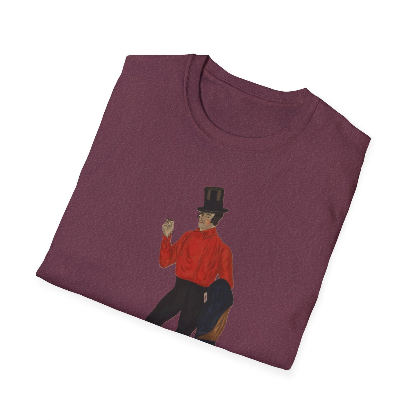 Retro Top Hat Gentleman's Unisex Tee