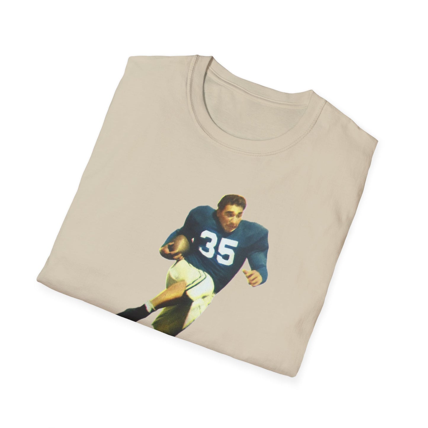 Vintage Alan Ameche Football Legend Unisex Softstyle Tee