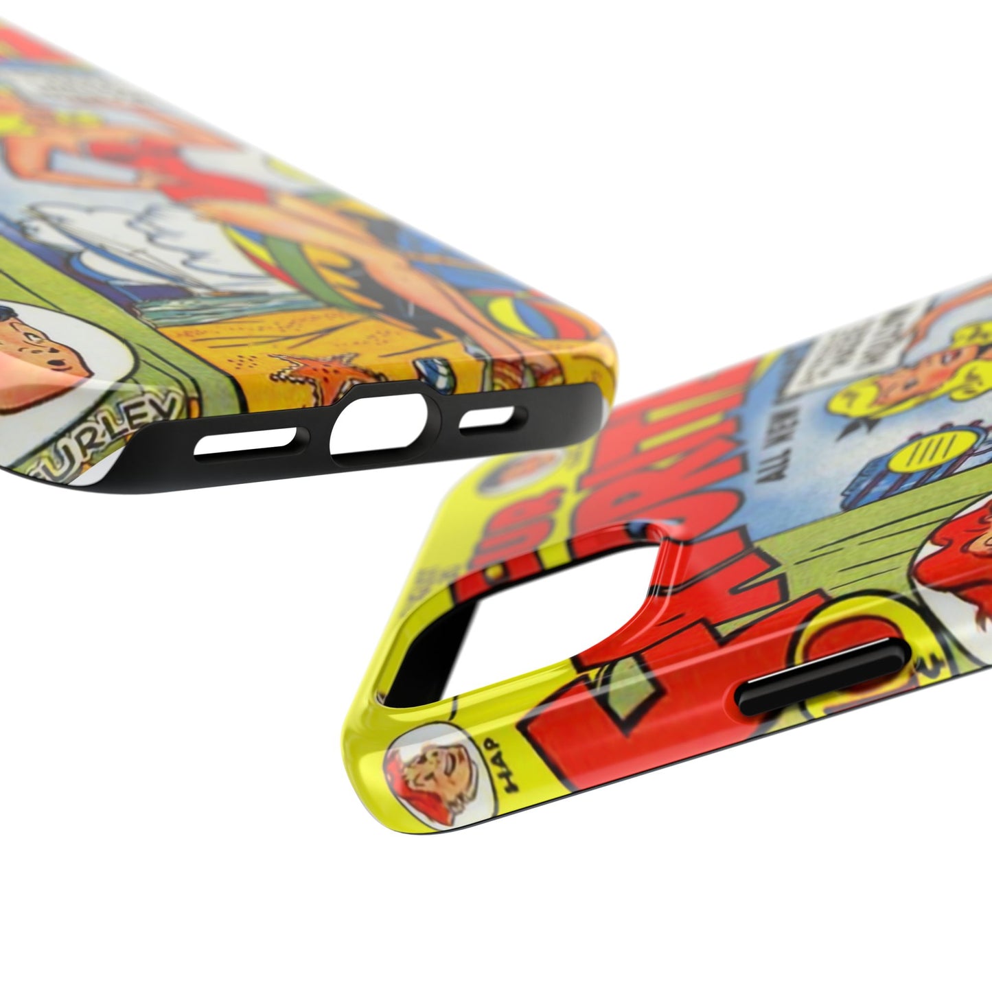 Vintage Comic Book Phone Case - Retro Art Design