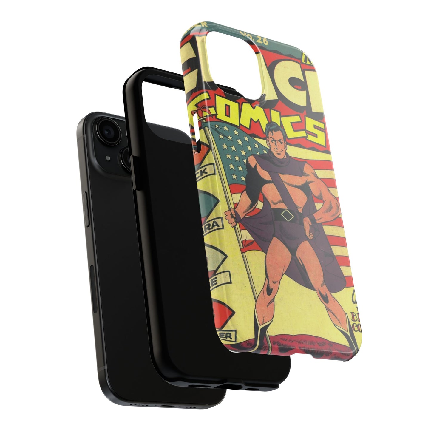 Vintage Comic Book Style Phone Case