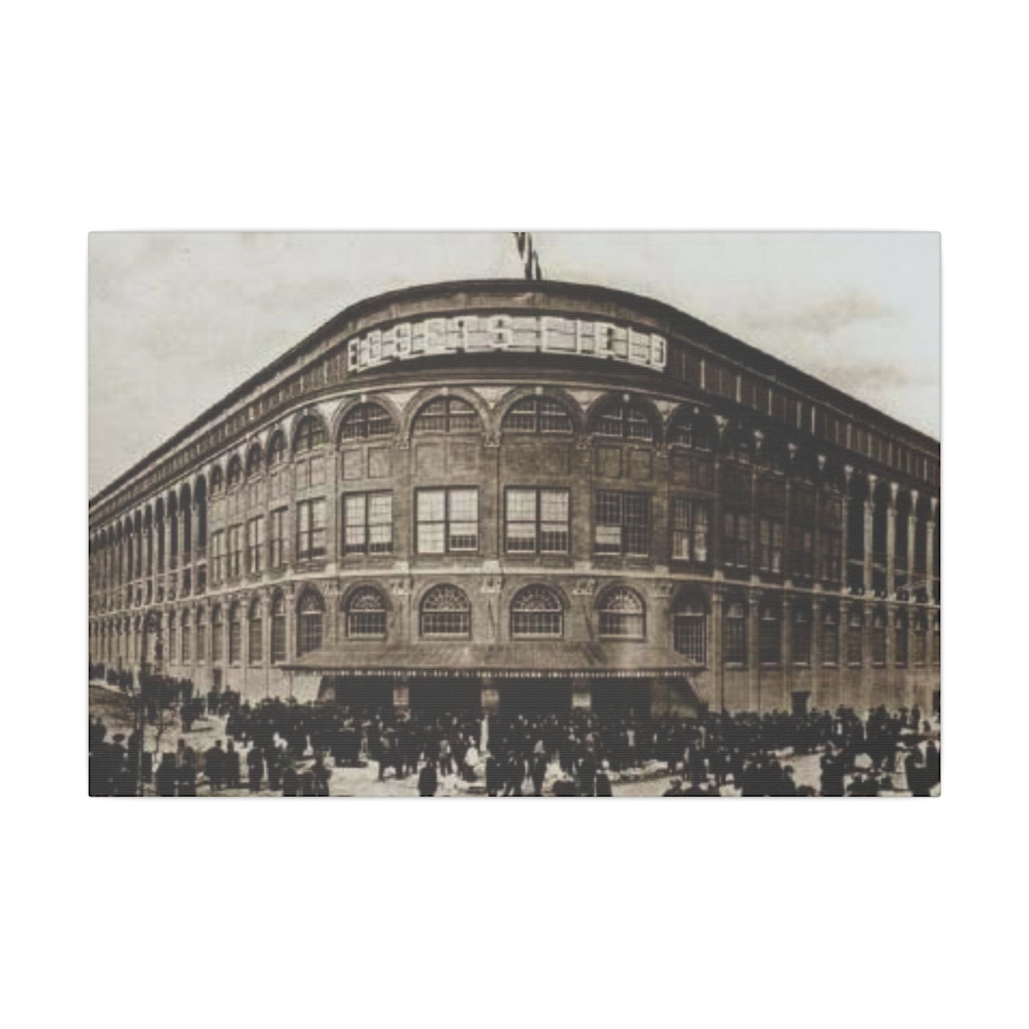 Nostalgic Ebbets Field Canvas Art Print