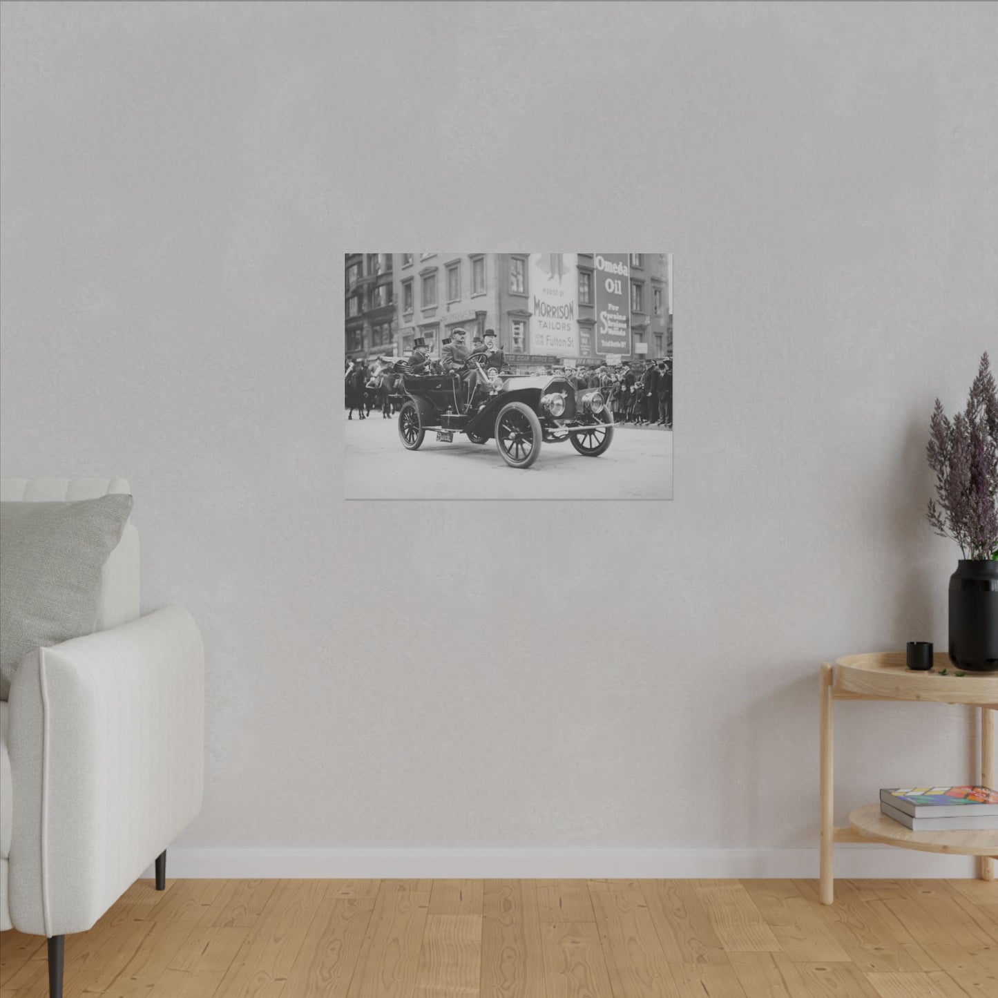 Vintage President Taft Arrival in NYC Canvas Print - Old School Male 