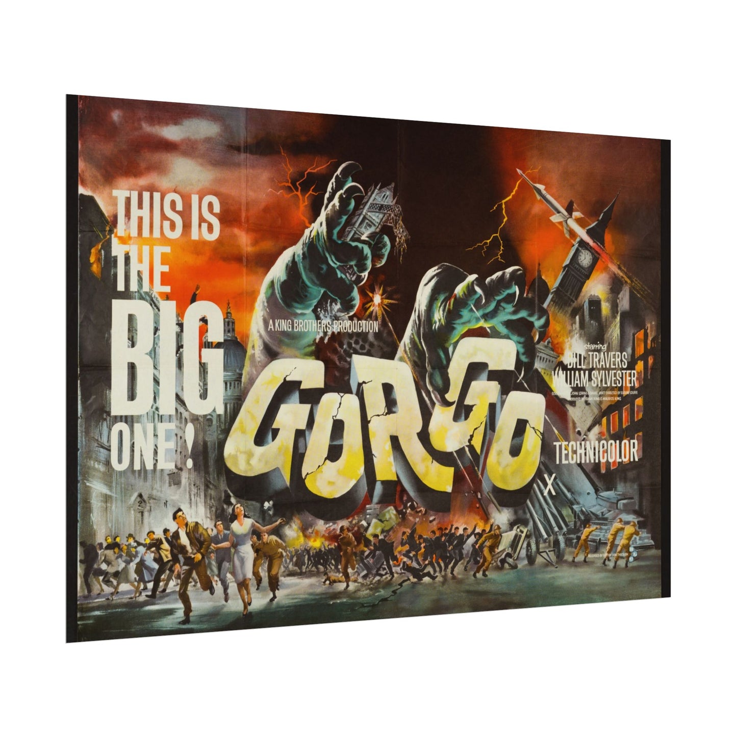 Poster Print - Gorgo Classic Film Poster