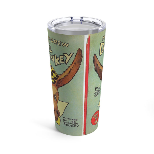 Daniel Donkey Retro-Themed 20oz Insulated Tumbler for Kids