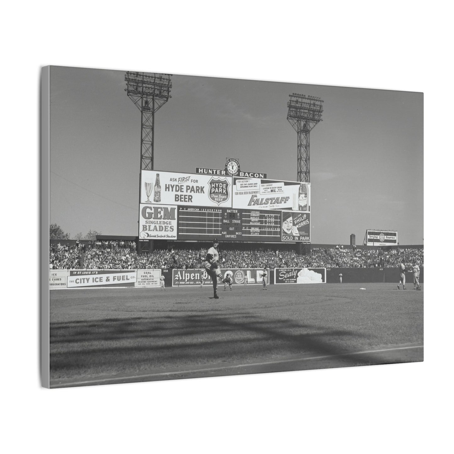 Canvas Print - 1946 World Series at Sportsman's Park