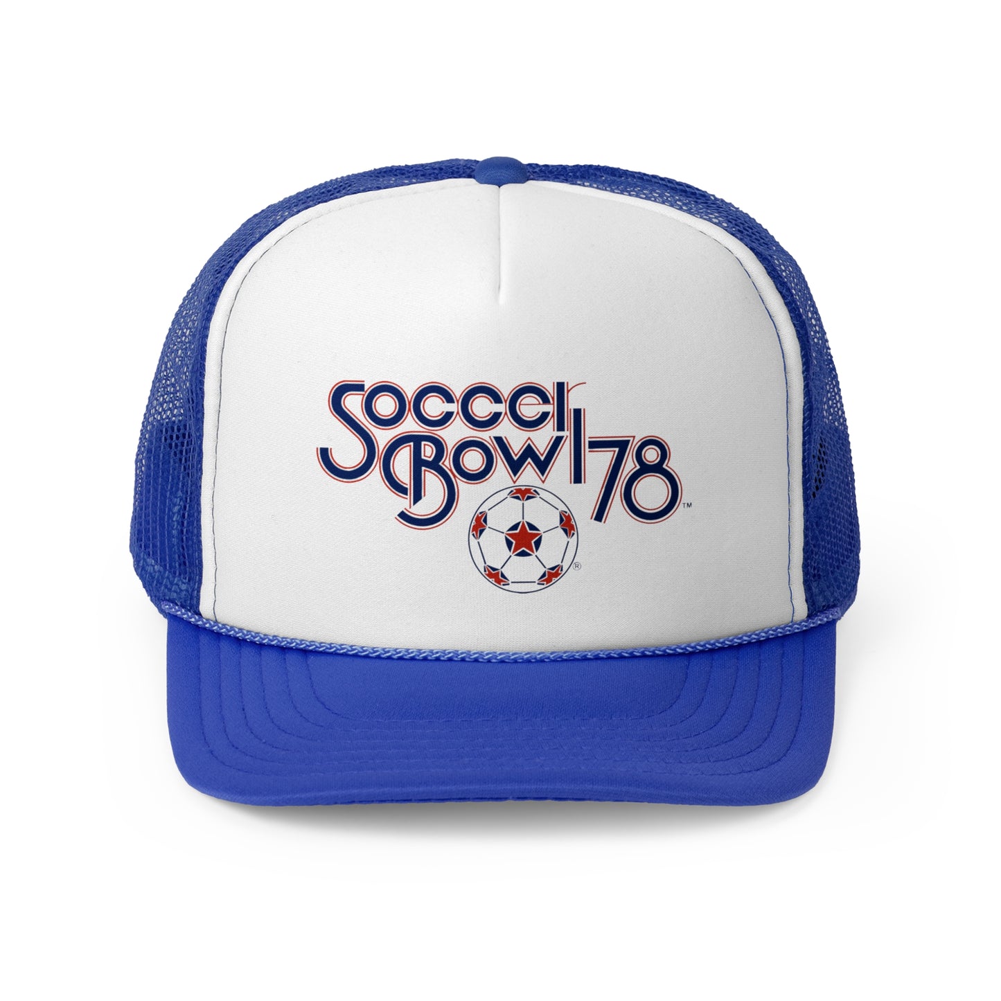 Retro Trucker Hat NASL Soccer Bowl 78 - Old School Male 