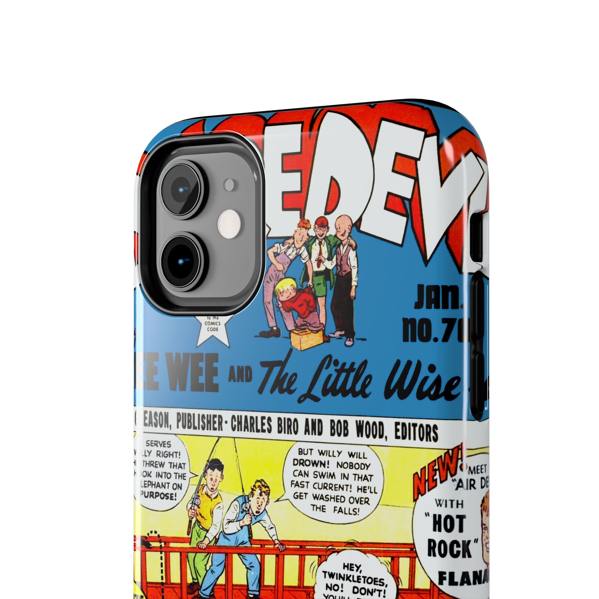 Vintage Comic Book Inspired Phone Case - Old School Male 