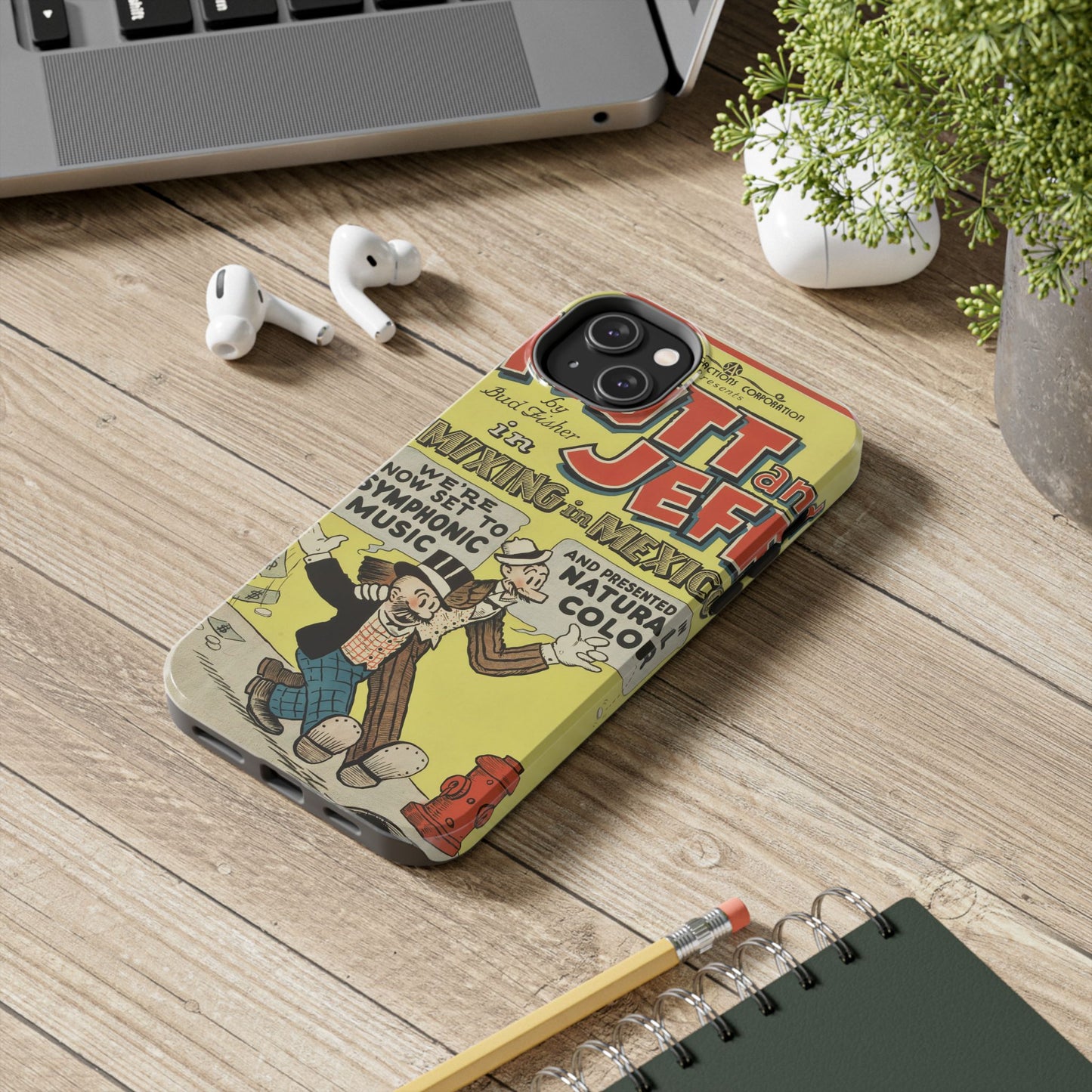 Durable Mutt and Jeff Phone Protection Cases