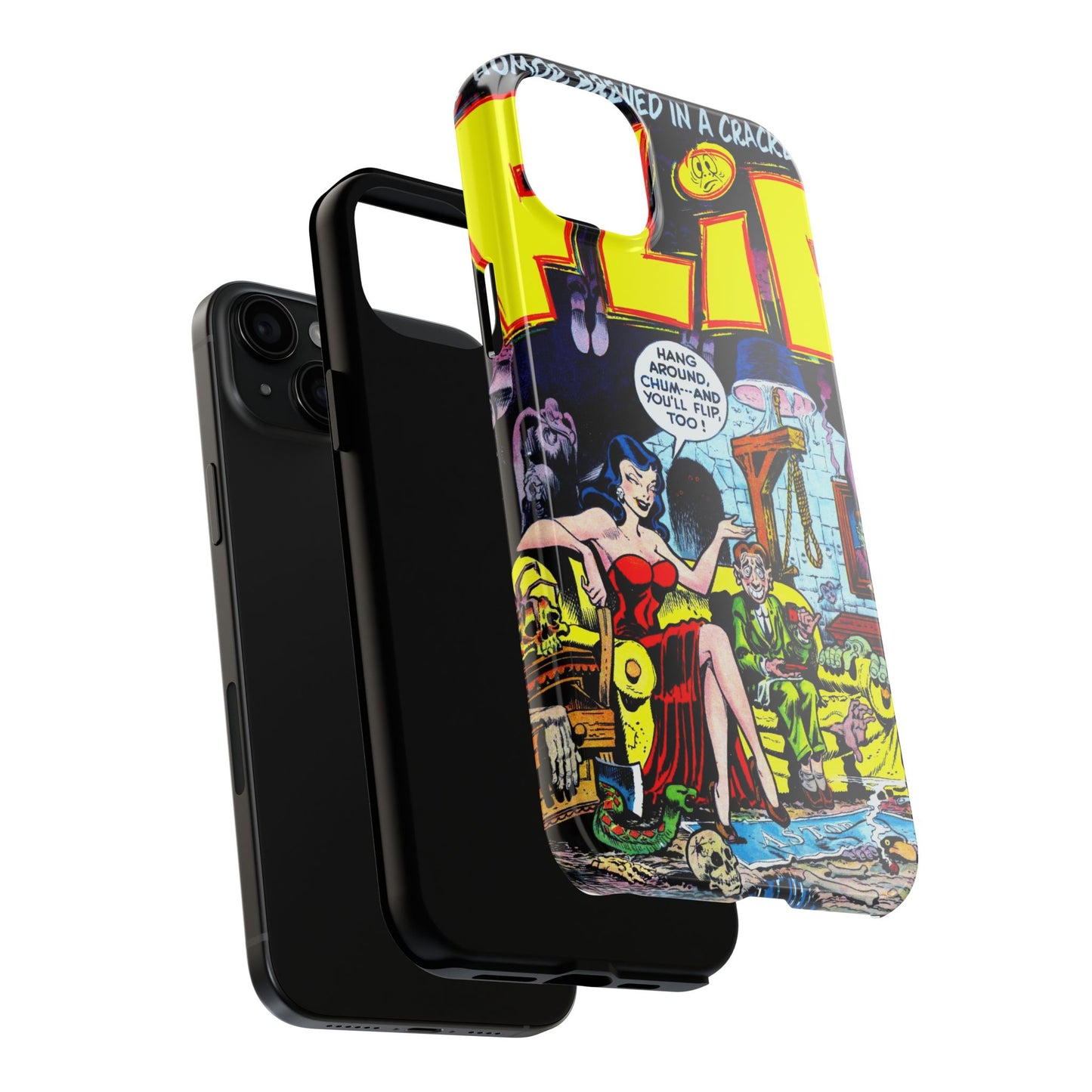 Vintage Comic Book Style Heavy-Duty Phone Cases