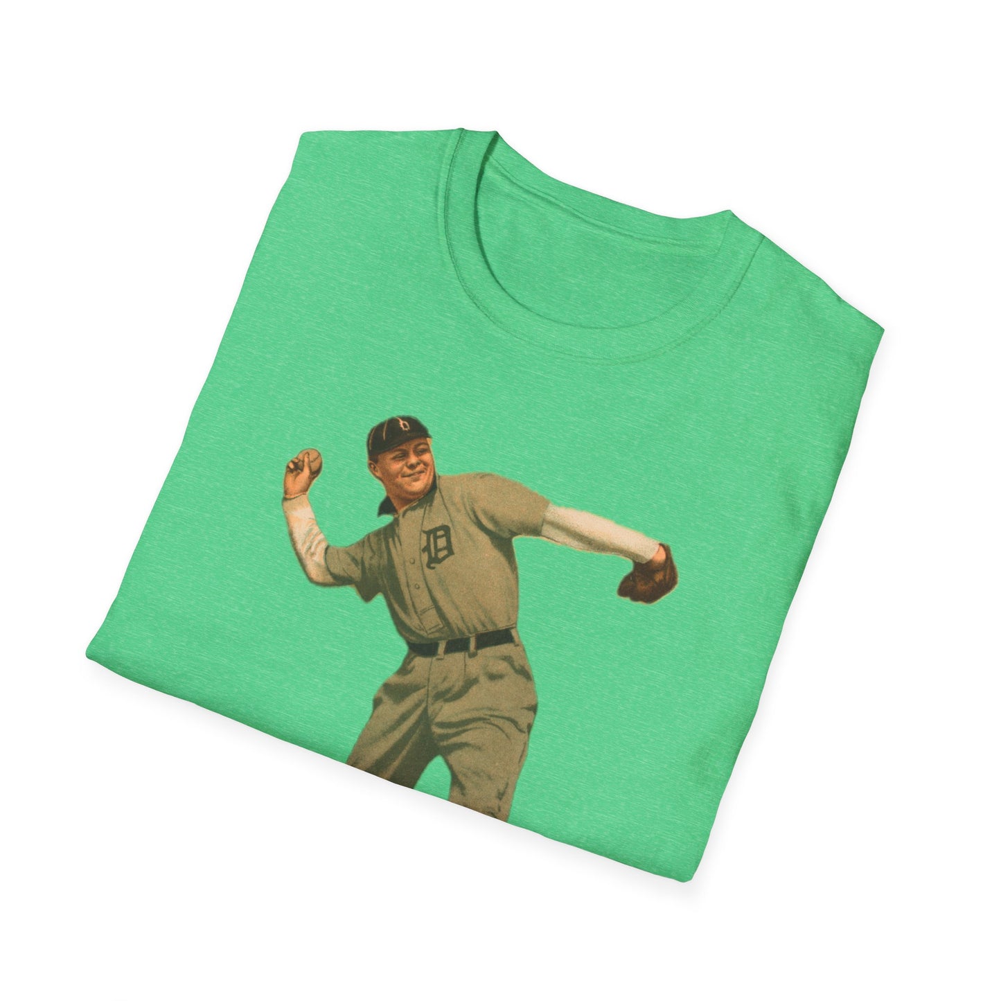 Retro Baseball Star Unisex Softstyle Tee