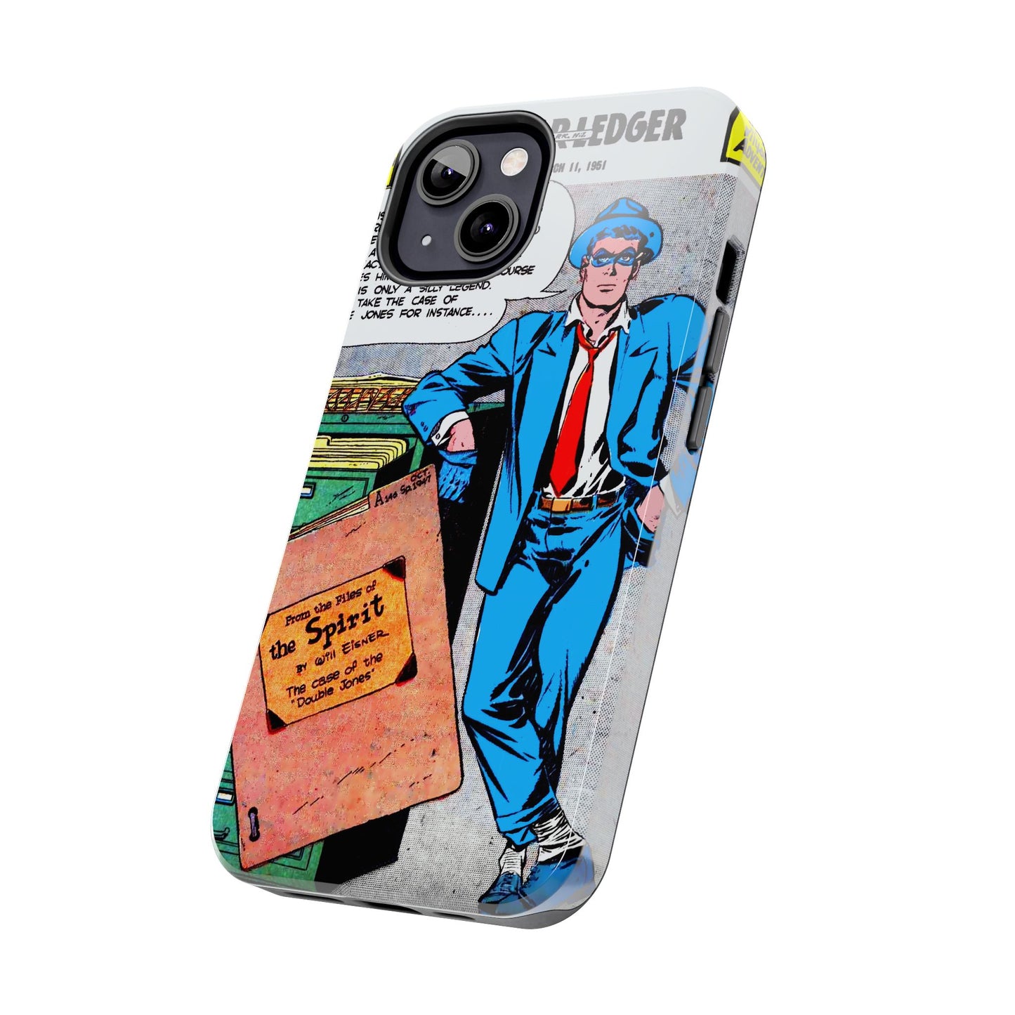 Vintage Spirit Comic Cover Durable Phone Cases - Old School Male 