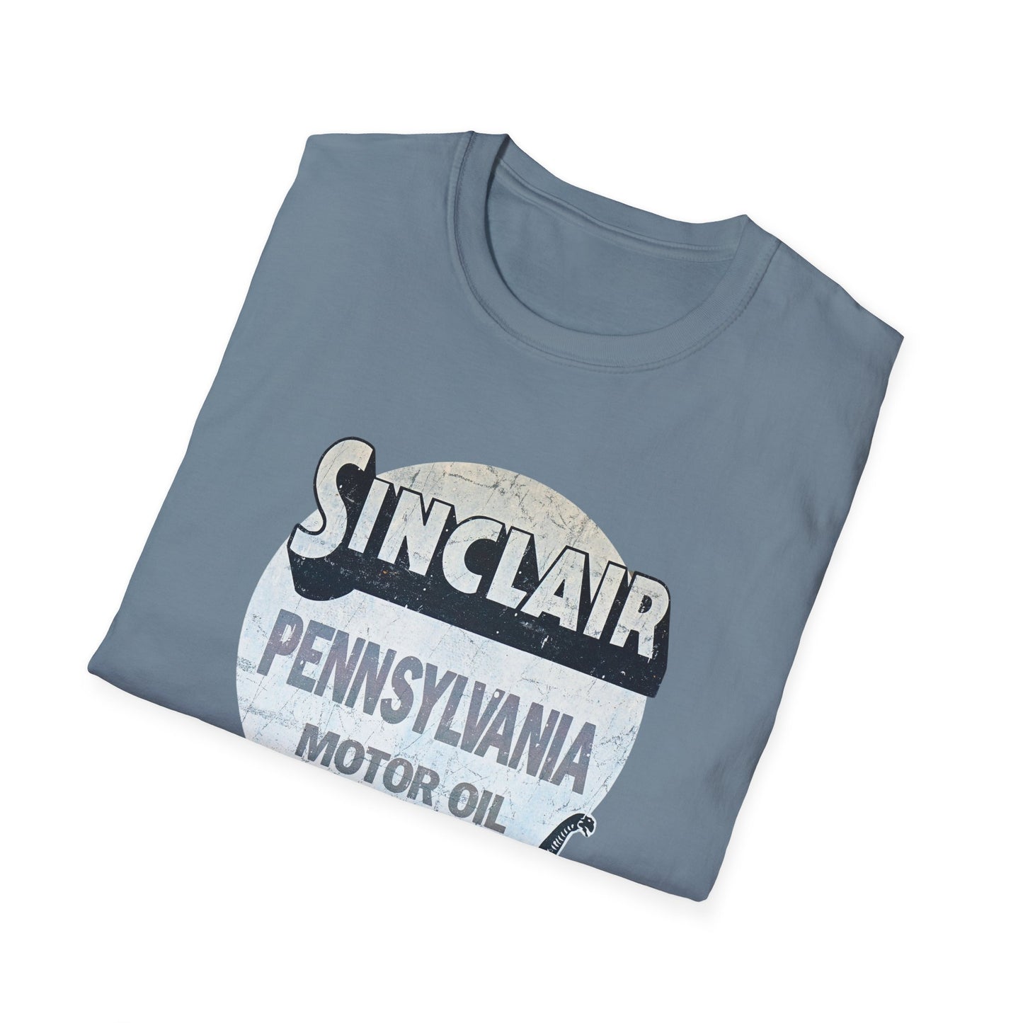 Sinclair Oil Vintage T-Shirt - Retro Gasoline Design, 100% Cotton, Unisex Fit