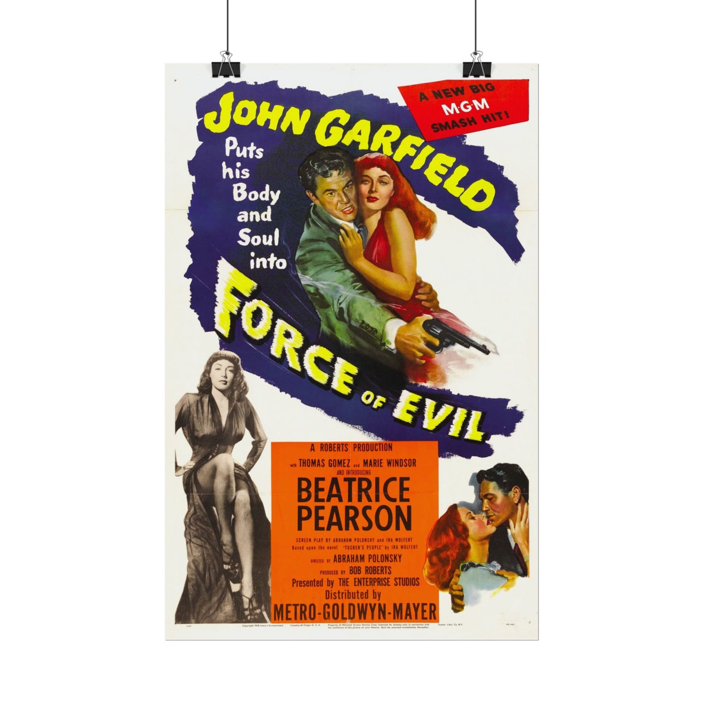 Movie Poster - Force of Evil