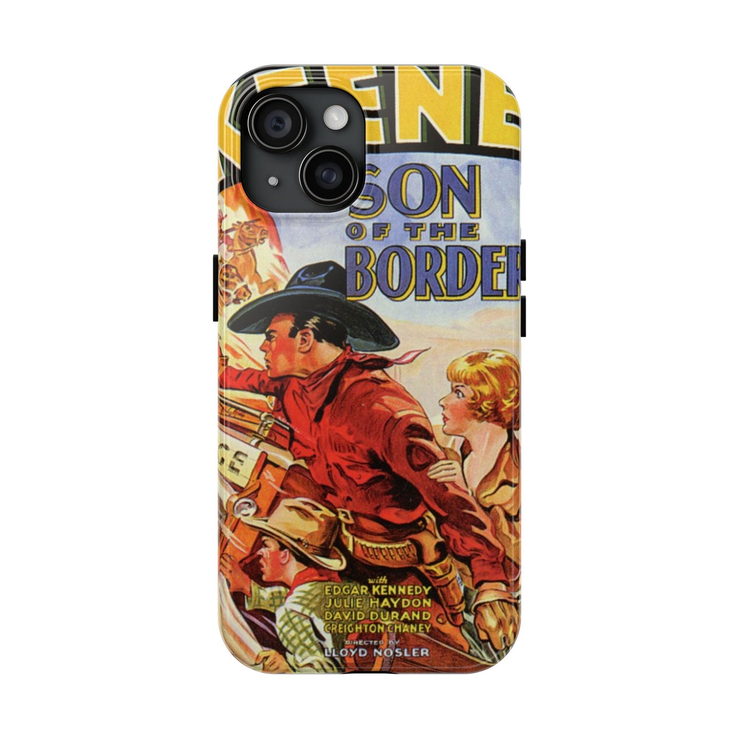 Rustic Heritage Western Tough Phone Cases - Old School Male 