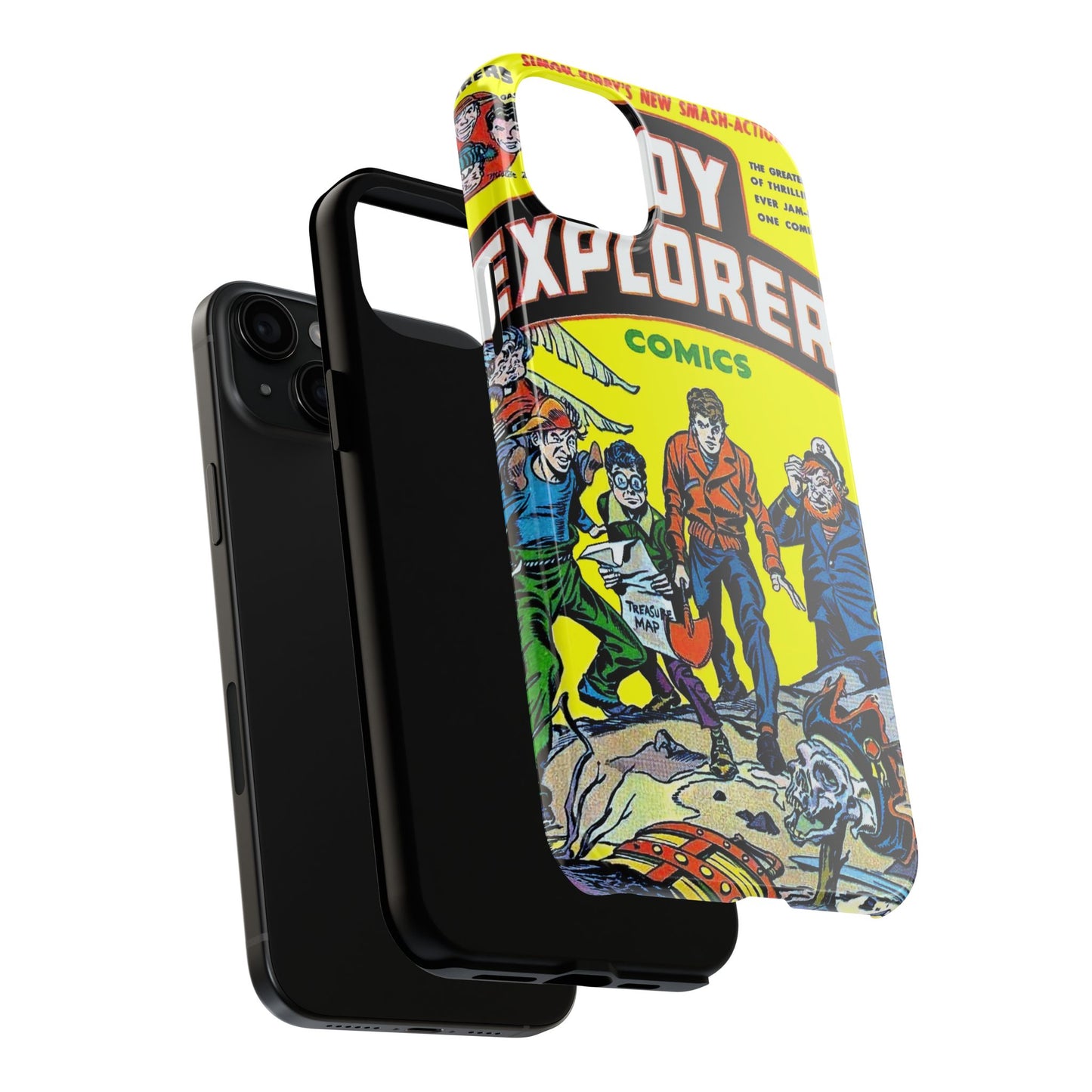 Vintage Comic Book Cover Rugged Phone Cases