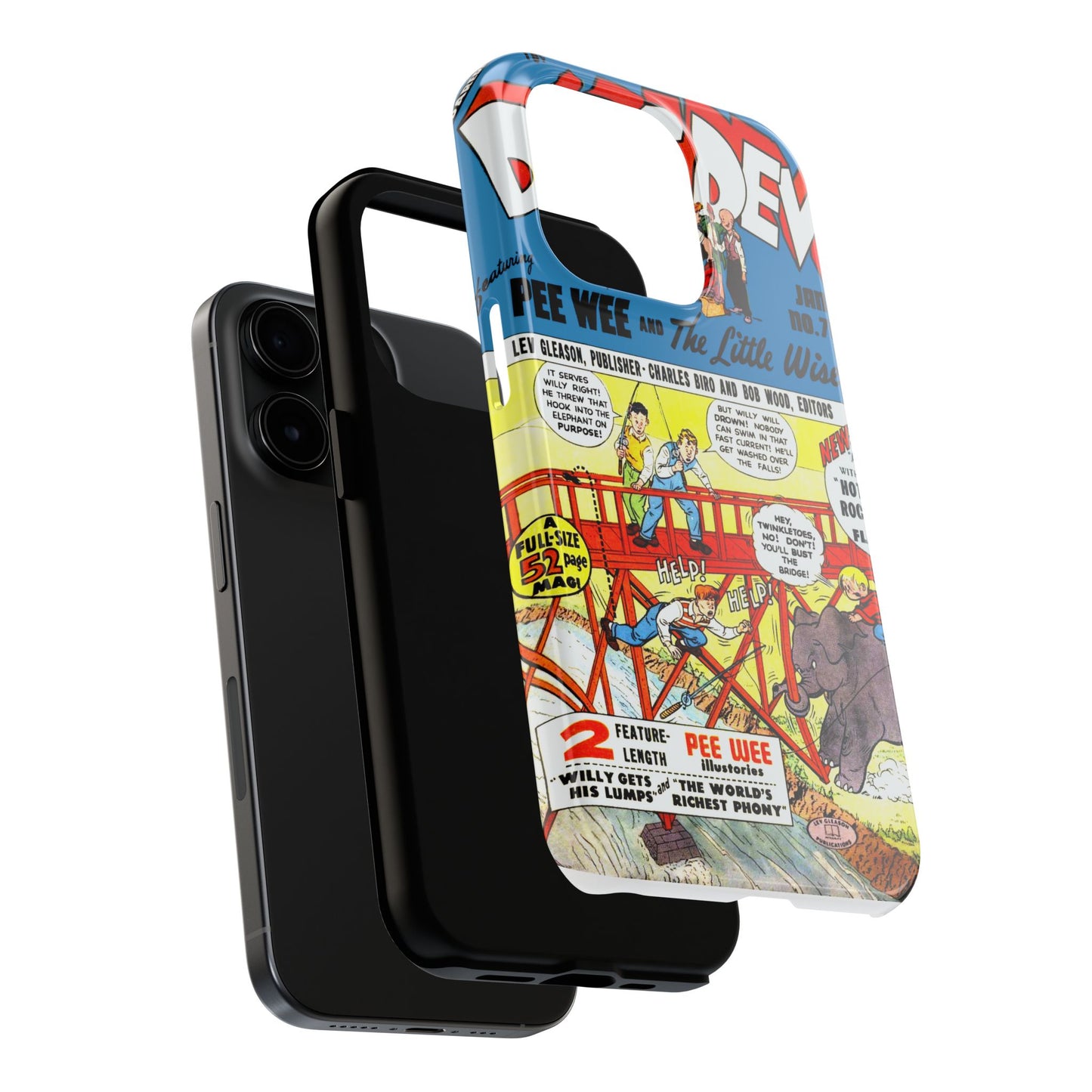 Vintage Comic Book Inspired Phone Case