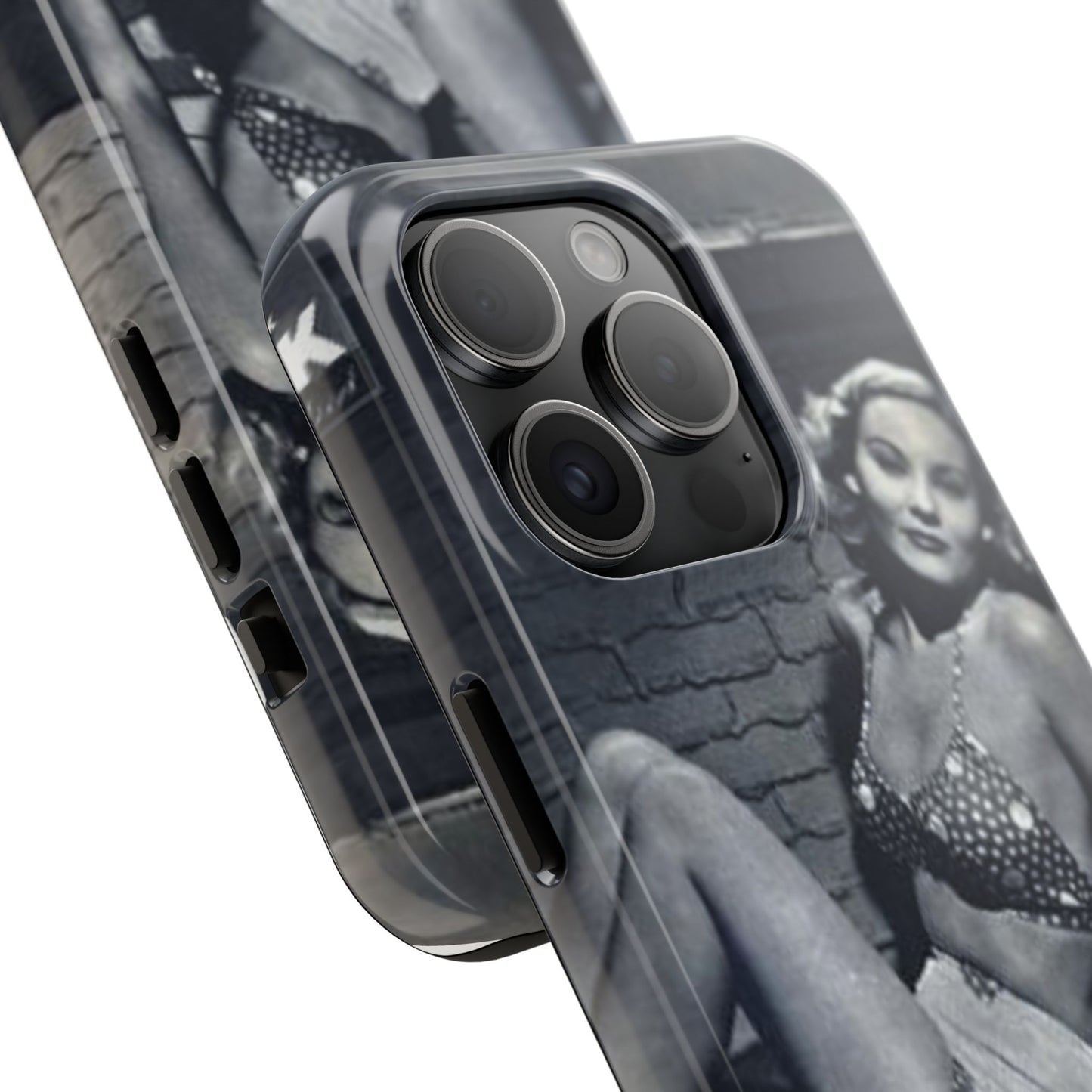 Retro Pinup Girl Tough Smartphone Cases