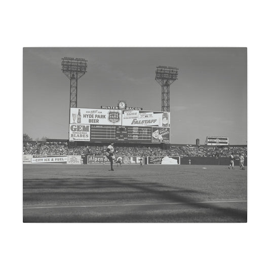 Nostalgic 1946 World Series Canvas Print - Sportsman’s Park Decor for Fans & Collectors