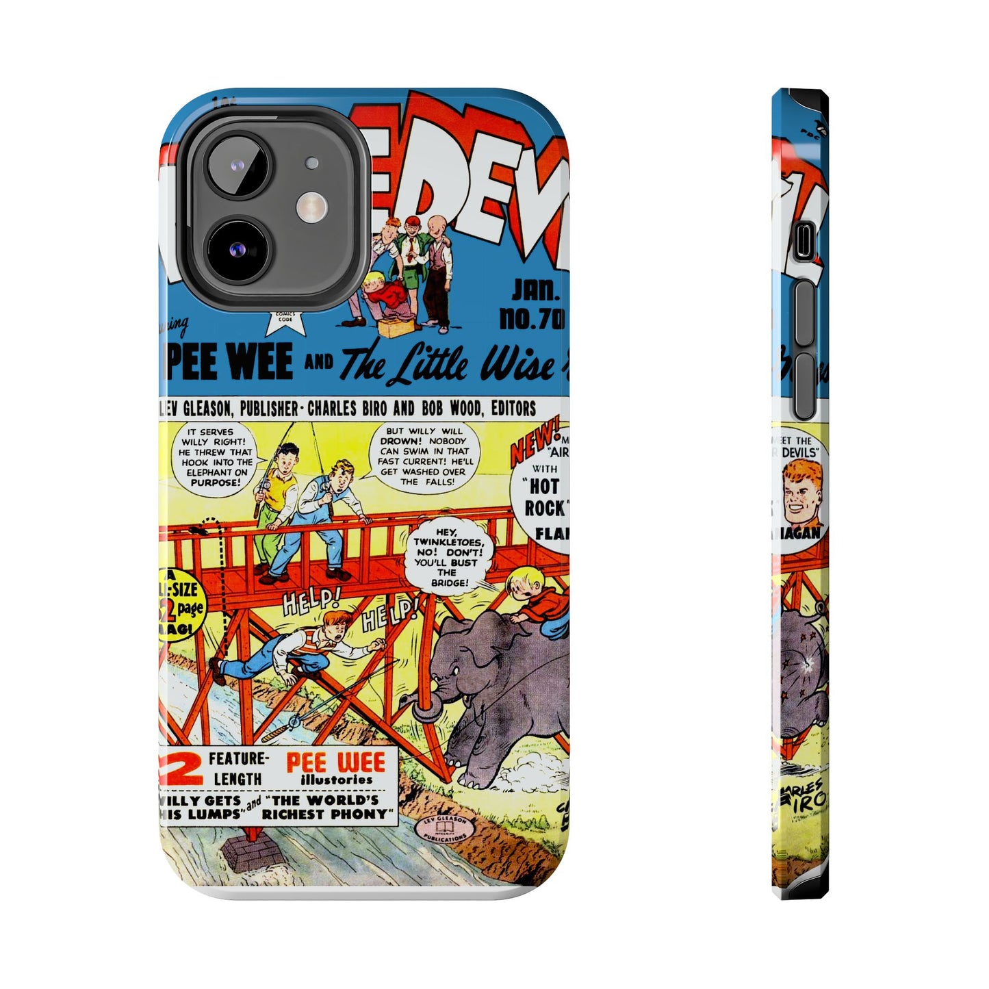 Vintage Comic Book Inspired Phone Case - Old School Male 