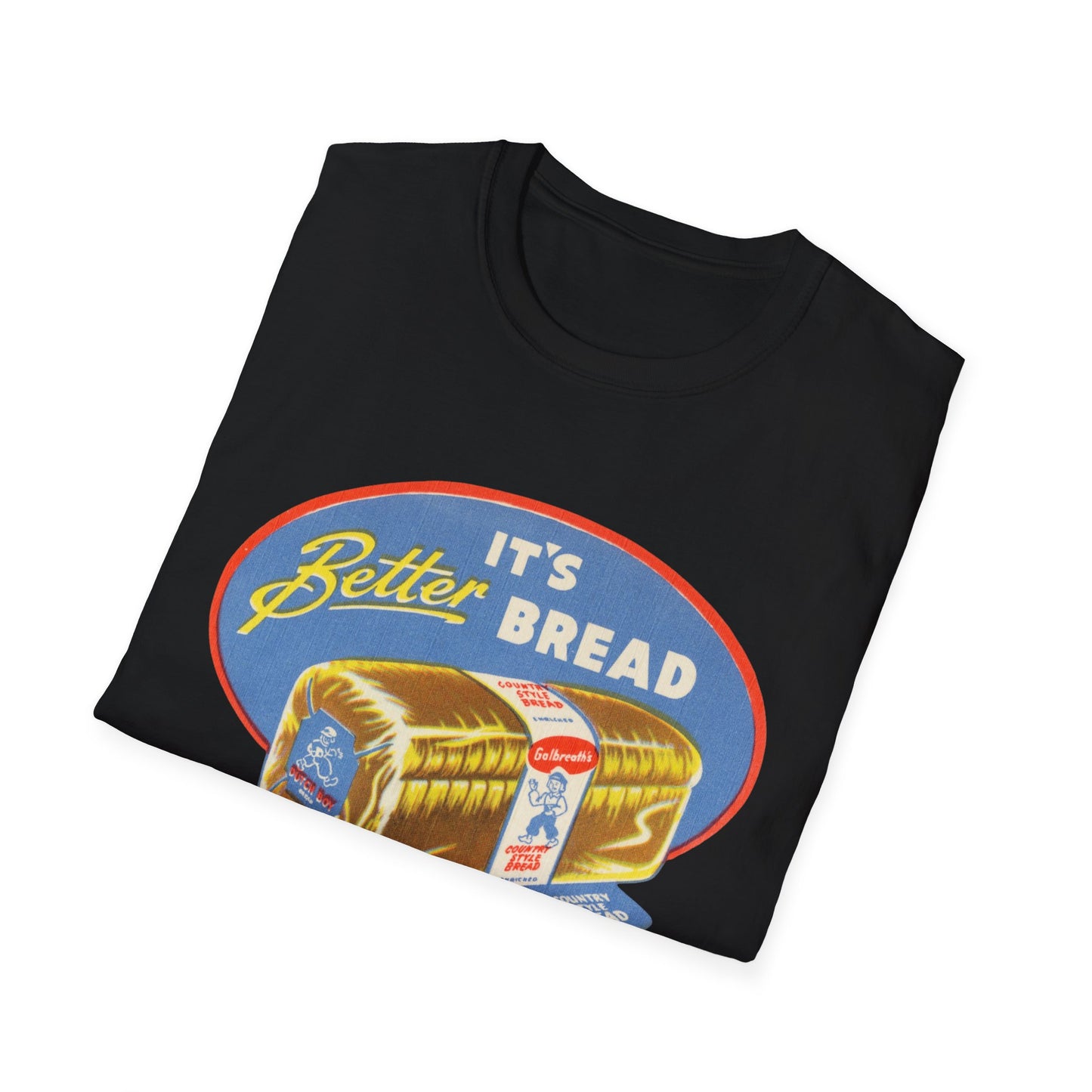 Unisex Galbreath Bread Logo T-Shirt: Classic 100% Cotton Comfort For Everyday Attire