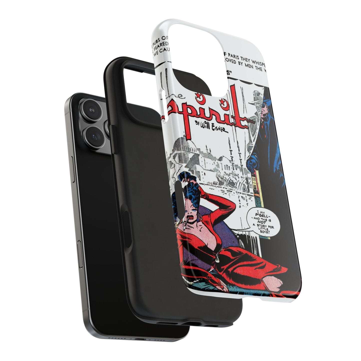 Vintage Spirit Comic Tough Phone Cases for Ultimate Protection