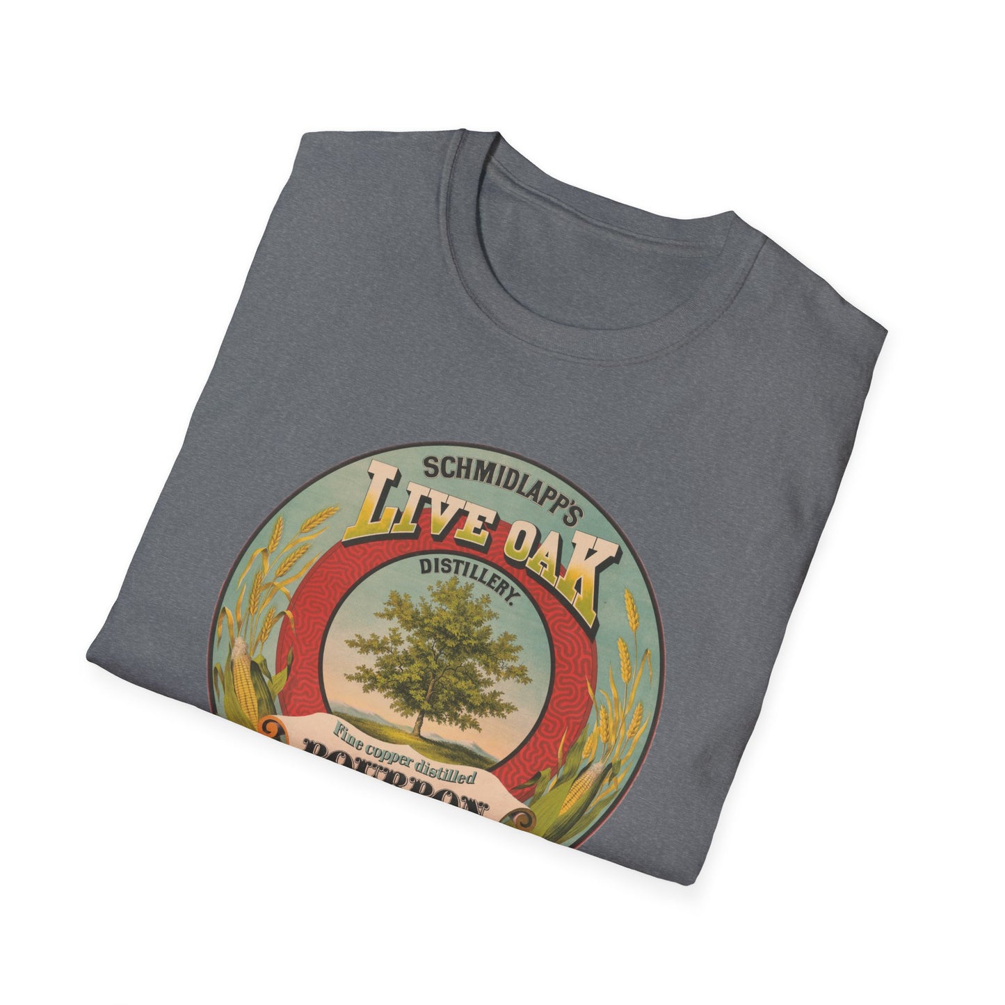 Vintage Live Oak Whiskey T-Shirt