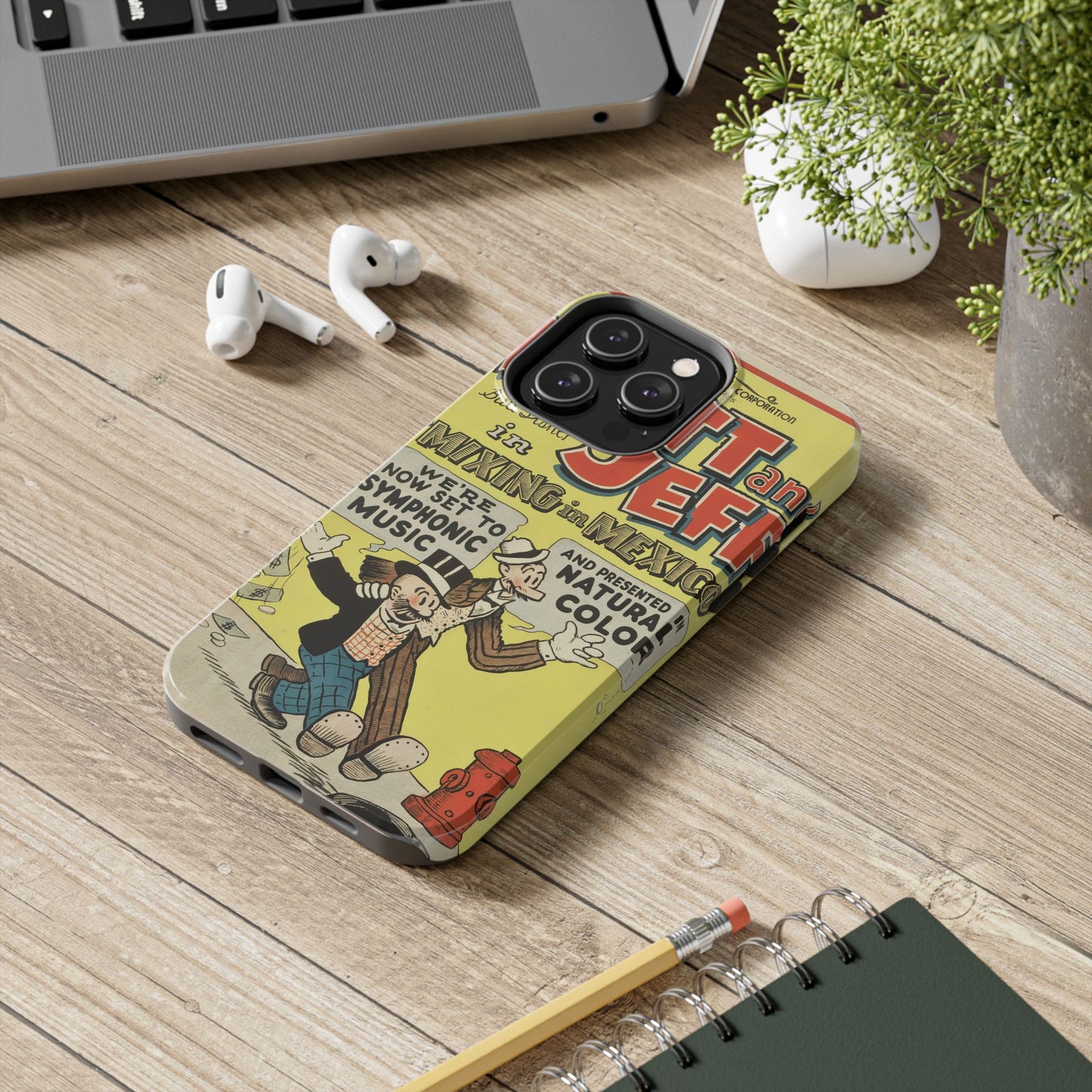 Durable Mutt and Jeff Phone Protection Cases