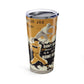 World War II Themed 20oz Insulated Tumbler with Baseball Design - Old School Male 