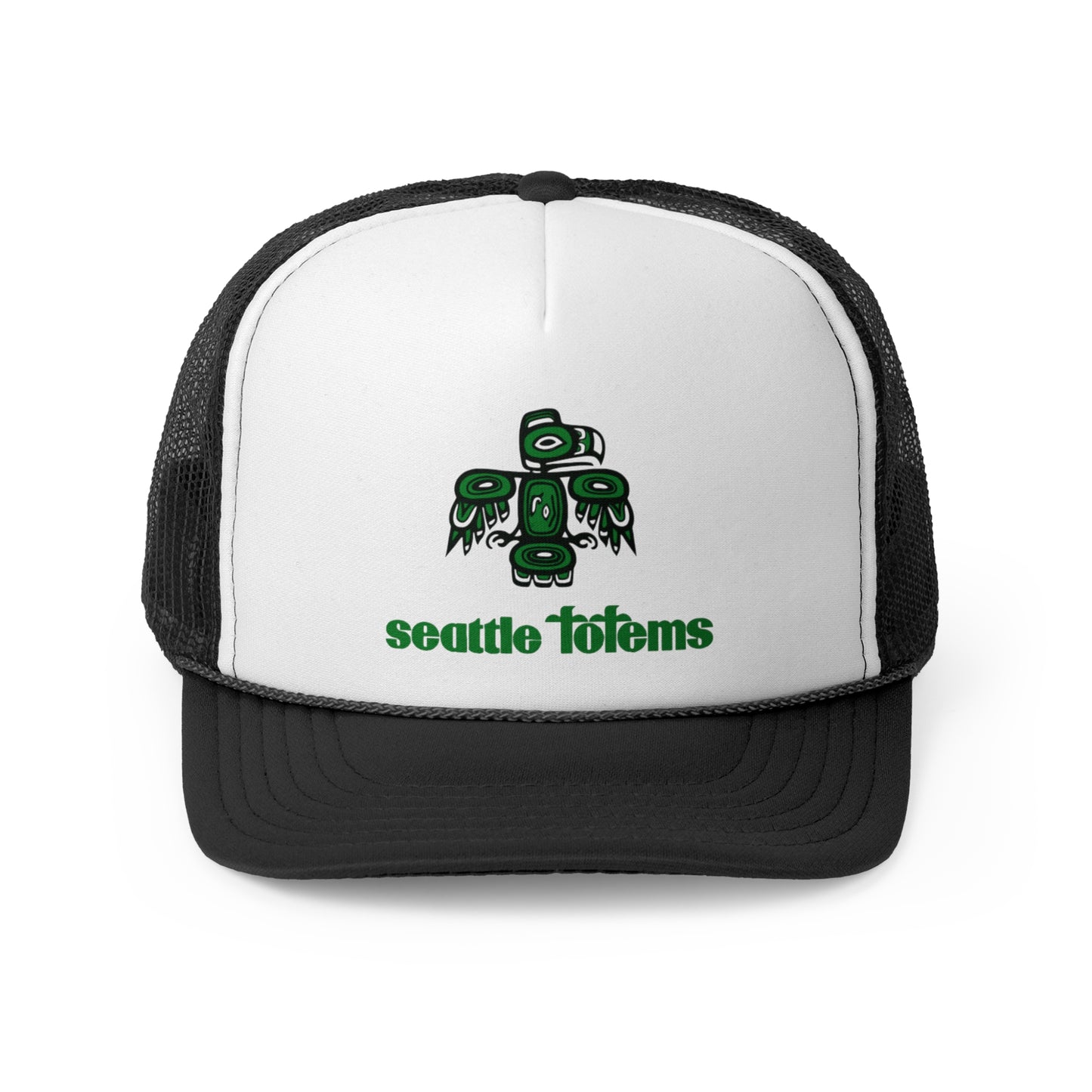 Seattle Totems of the WHL Trucker Cap - Old School Male 