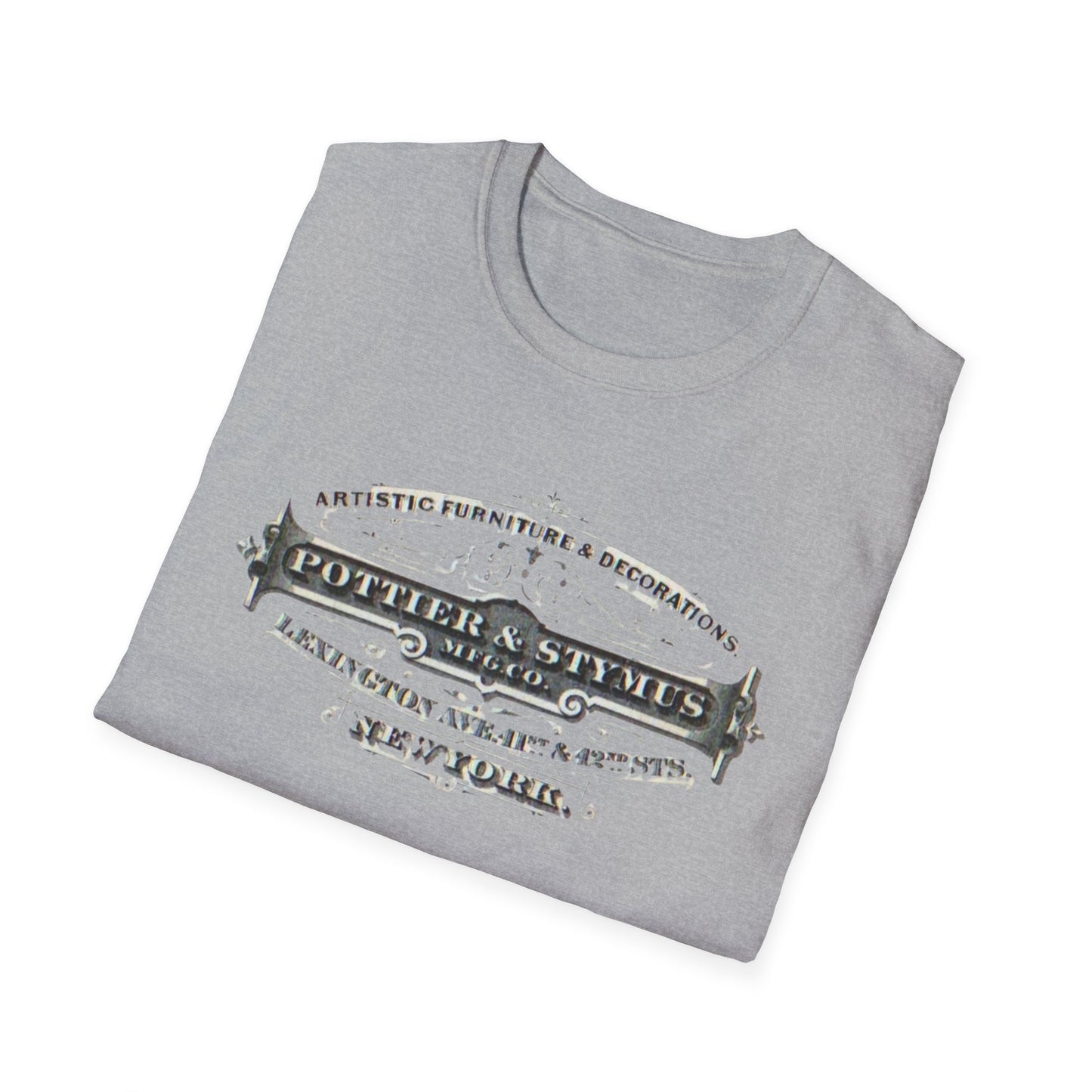 Vintage Manufacturing Company Logo Unisex Softstyle T-Shirt