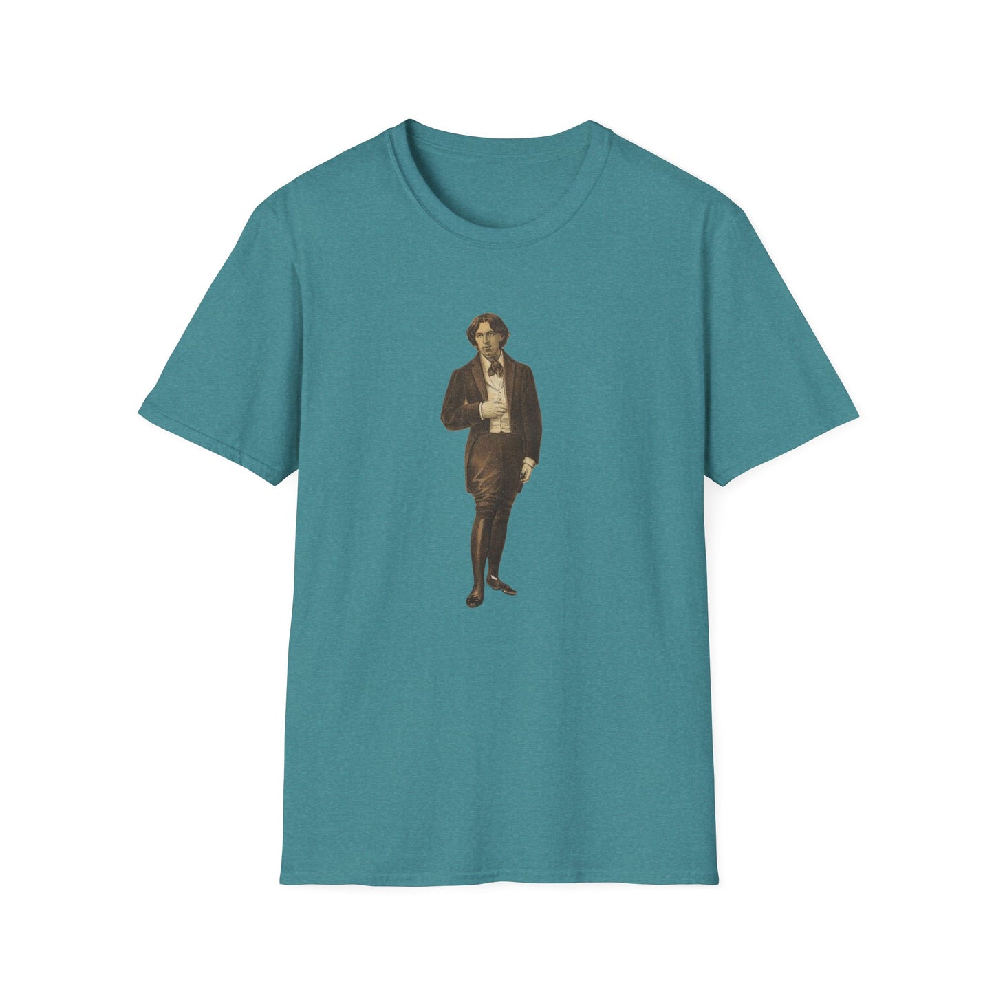 Classic Literary Icon T-Shirt - Old School Male 