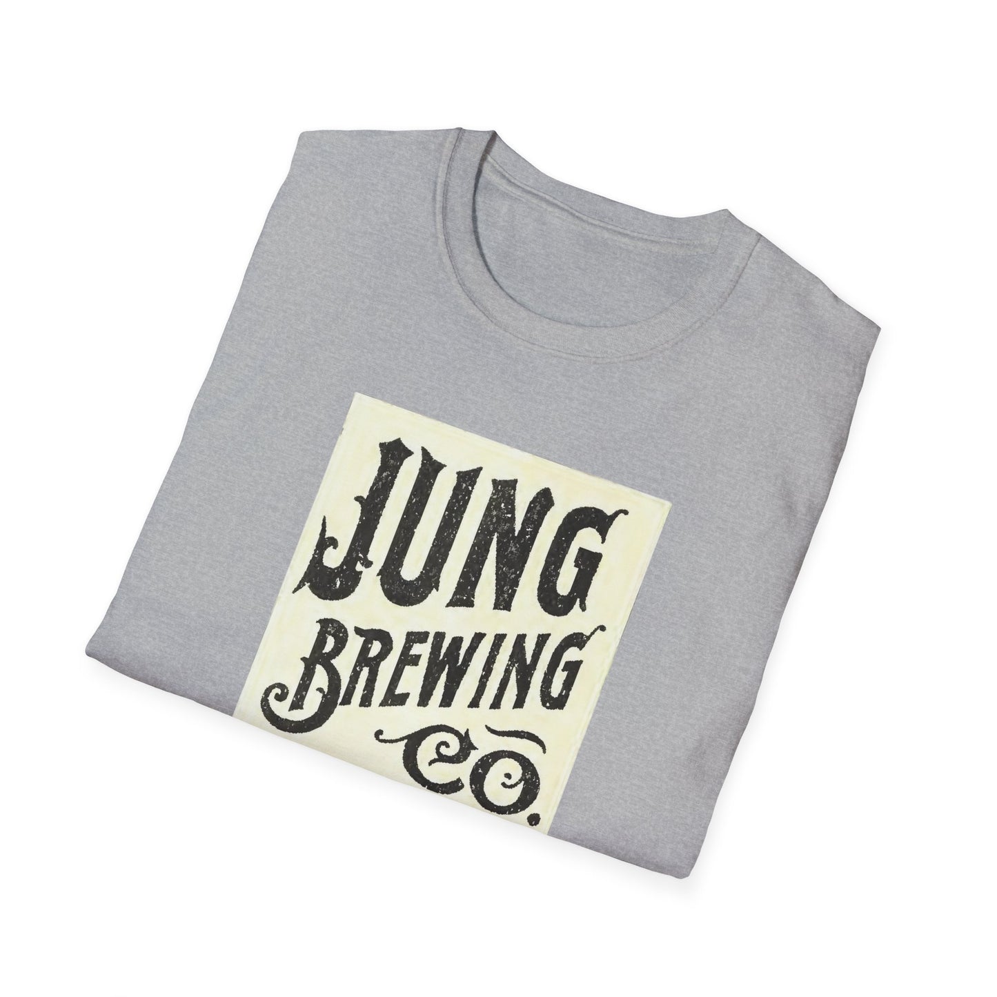 Vintage Jung Brewing Unisex T-Shirt – Retro Style Soft Cotton Tee for Beer Lovers