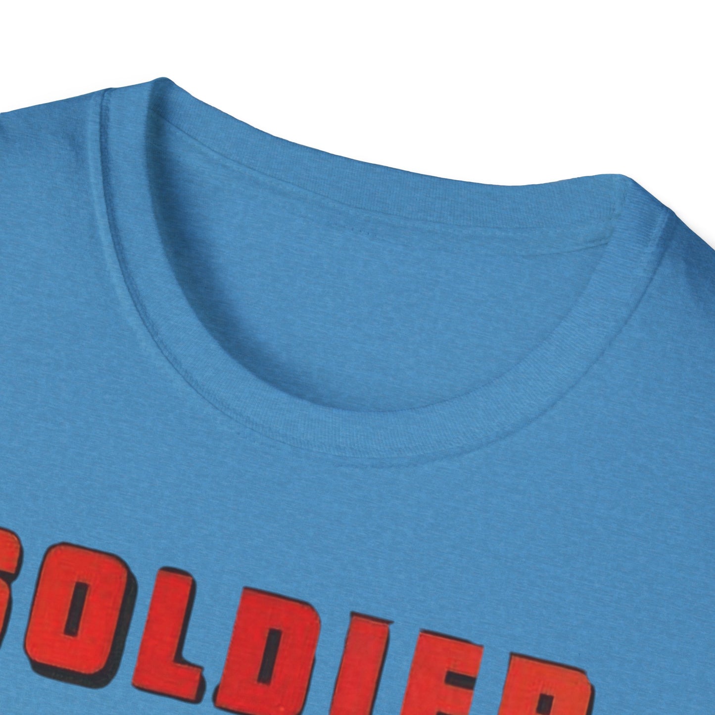 Vintage Retro Soldier Comics Graphic T-Shirt - 100% Cotton Classic Fit Tee